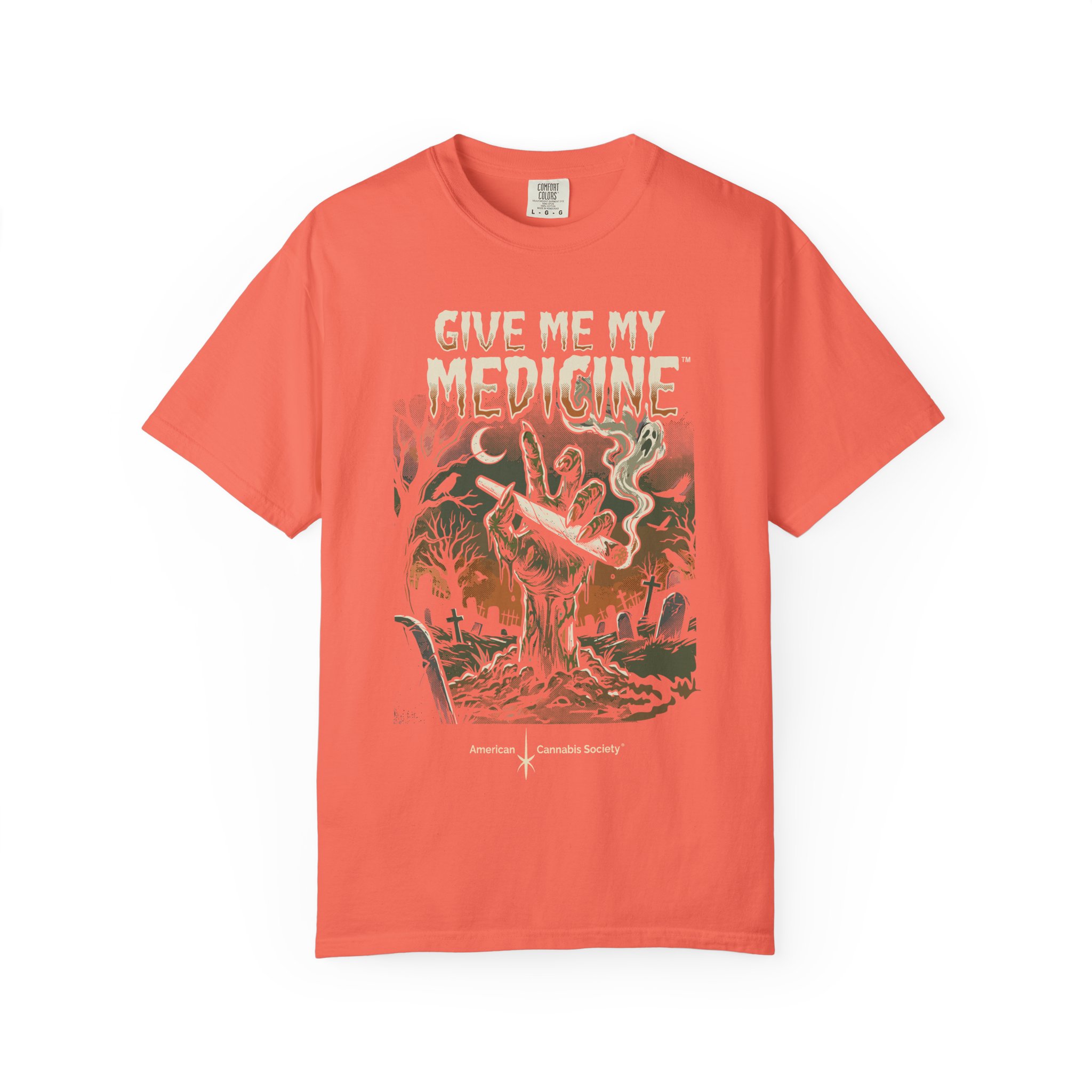 Give Me My Medicine™ Retro Horror Surf Band Tee - Image 9
