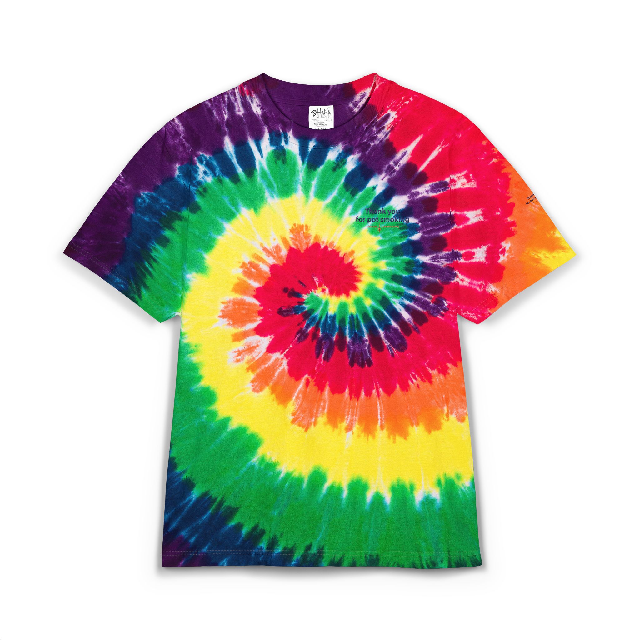 Thank You for Pot Smoking® Tie-Dye Tee | ACS® Approved | THC Factor - Image 3