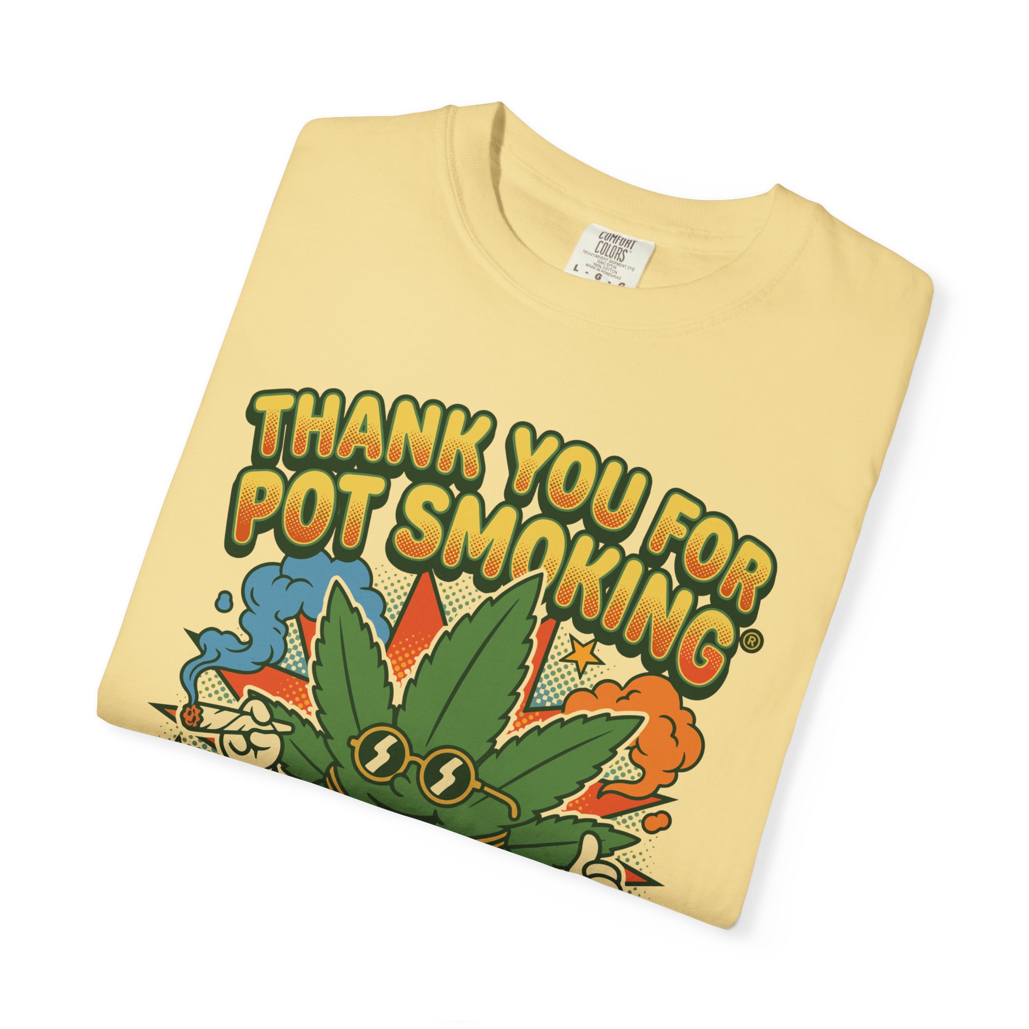 Thank You For Pot Smoking® Retro Cartoon T-Shirt - Image 15