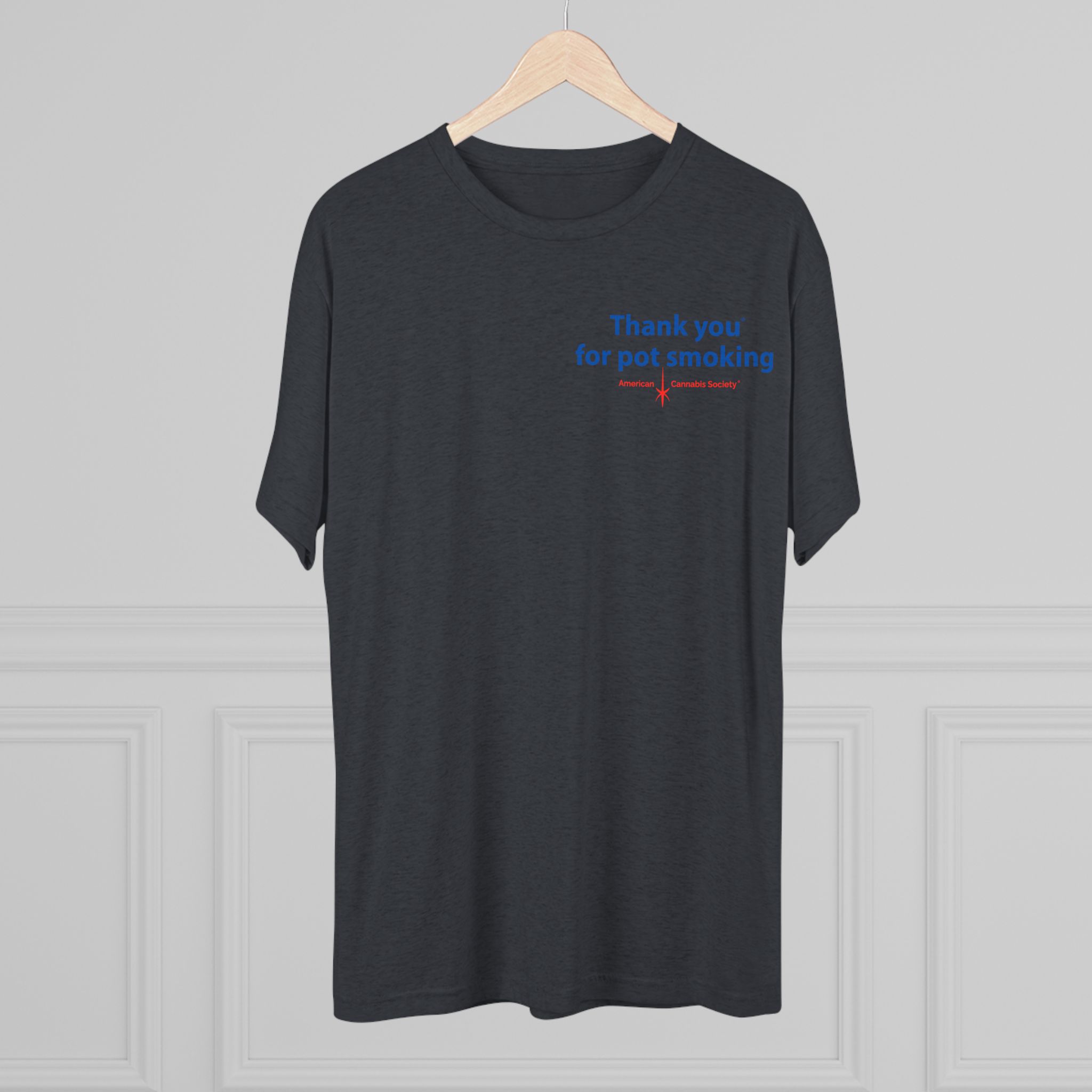 Thank You for Pot Smoking® Tri-Blend Crew Tee | ACS® Approved | THC Factor - Image 36