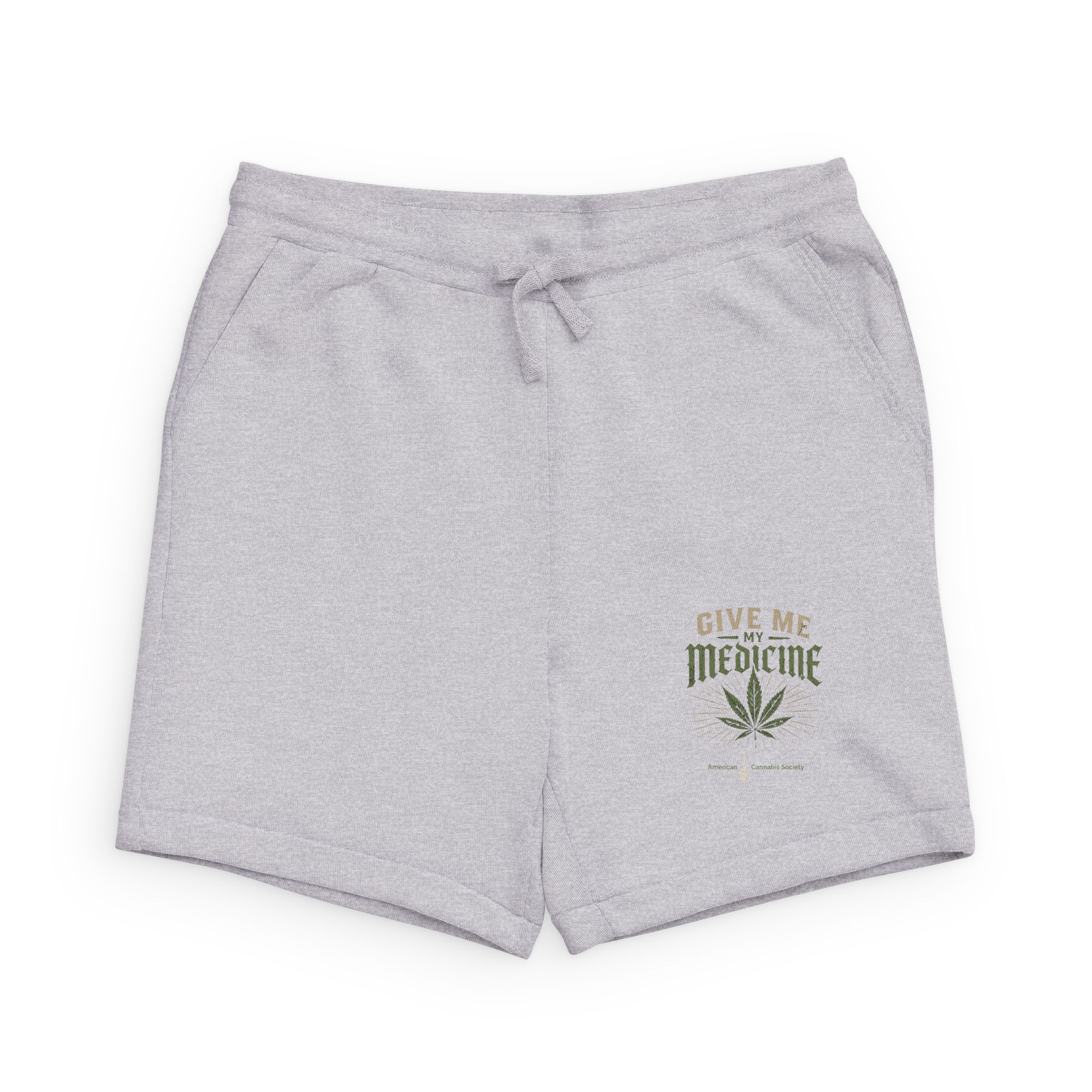 Give Me My Medicine™ Cannabis Leaf Sweatshorts — Lounge Shorts - Image 4