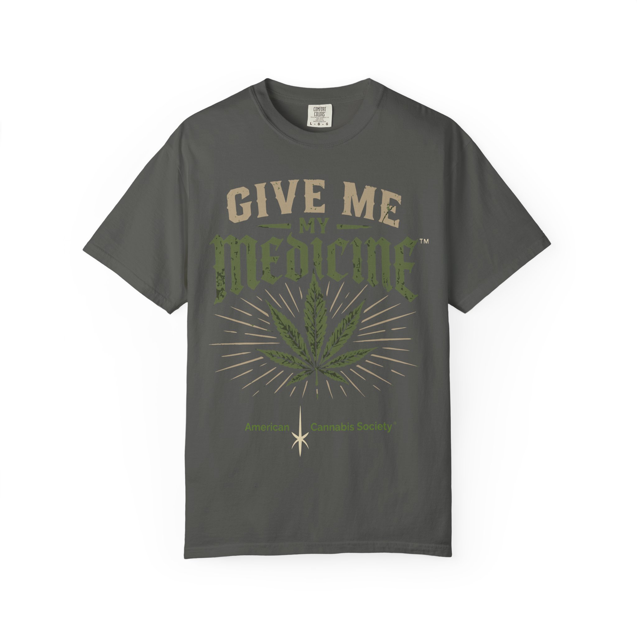 Give Me My Medicine T-Shirt — Cannabis Leaf Medical Marijuana Tee - Image 29