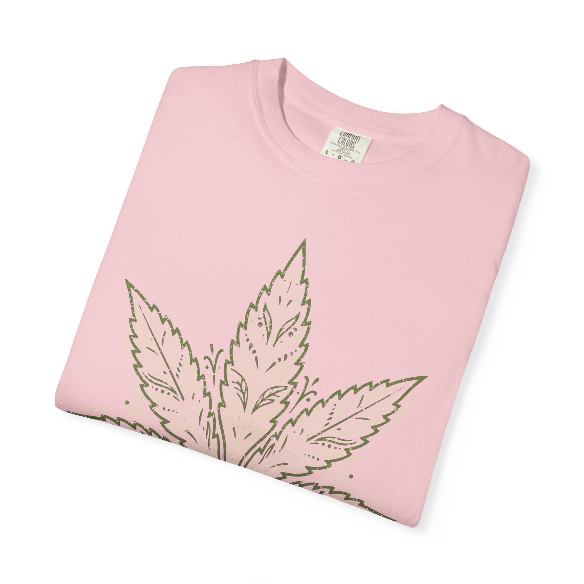 American Cannabis Society® Cannabis Leaf T-Shirt — Botanical Graphic Tee - Image 3