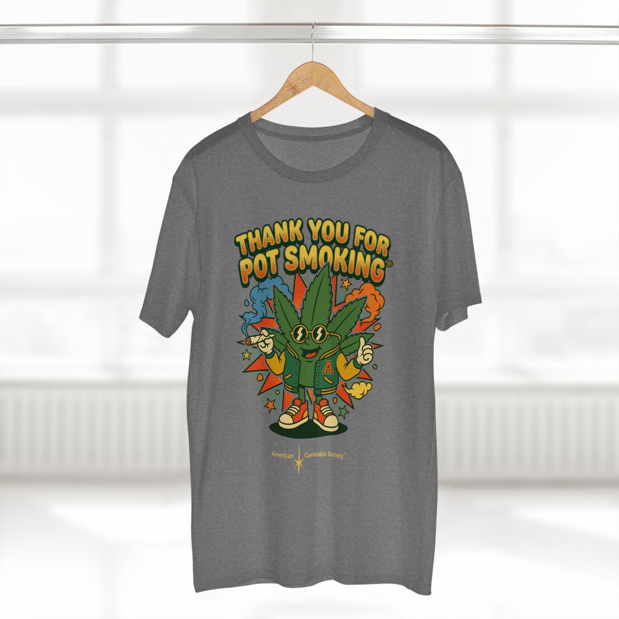 Thank You for Pot Smoking® T-Shirt — Retro Cannabis Graphic Tee - Image 28