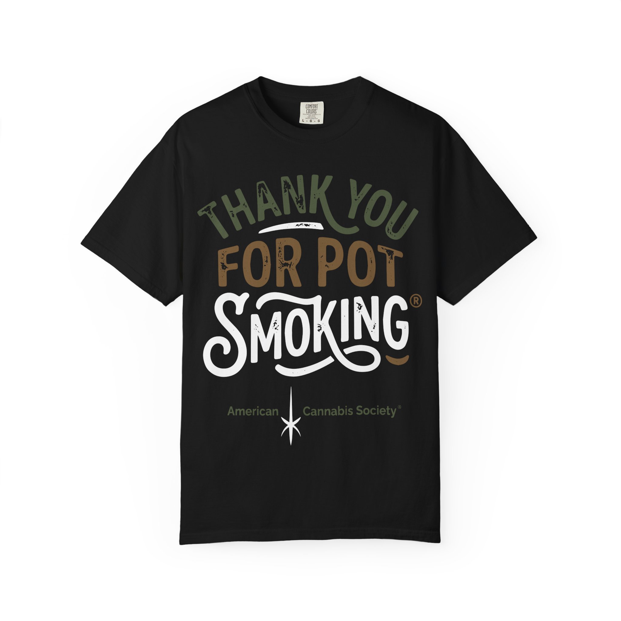 Thank You For Pot Smoking® T-Shirt — Cannabis Appreciation Graphic Tee - Image 8