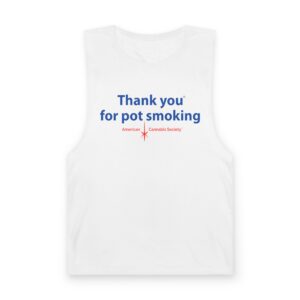 Thank You for Pot Smoking® Tank Top | ACS® Approved | THC Factor