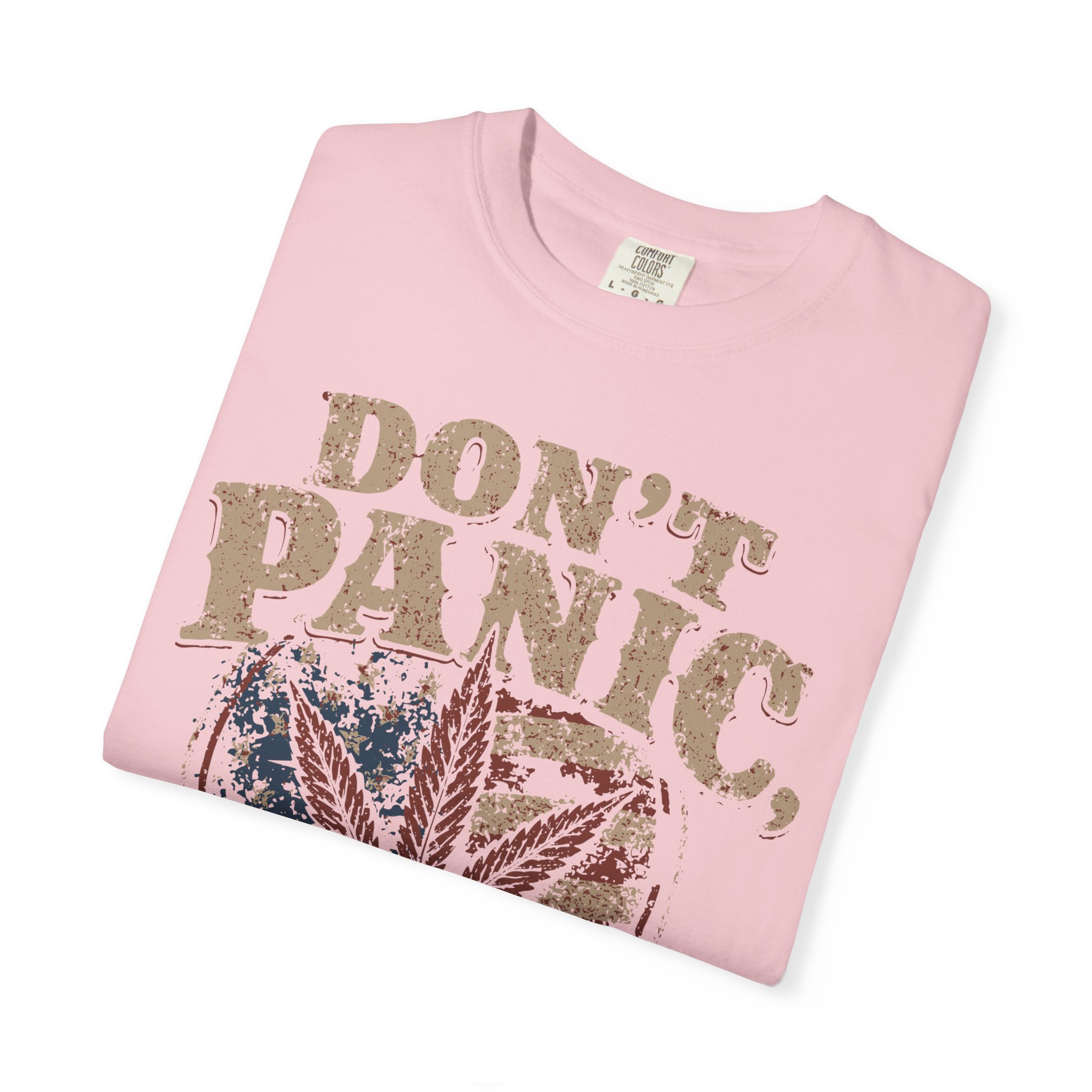 American Cannabis Society® “Don’t Panic It’s Organic” T-Shirt — Vintage Cannabis Leaf Graphic Tee - Image 54