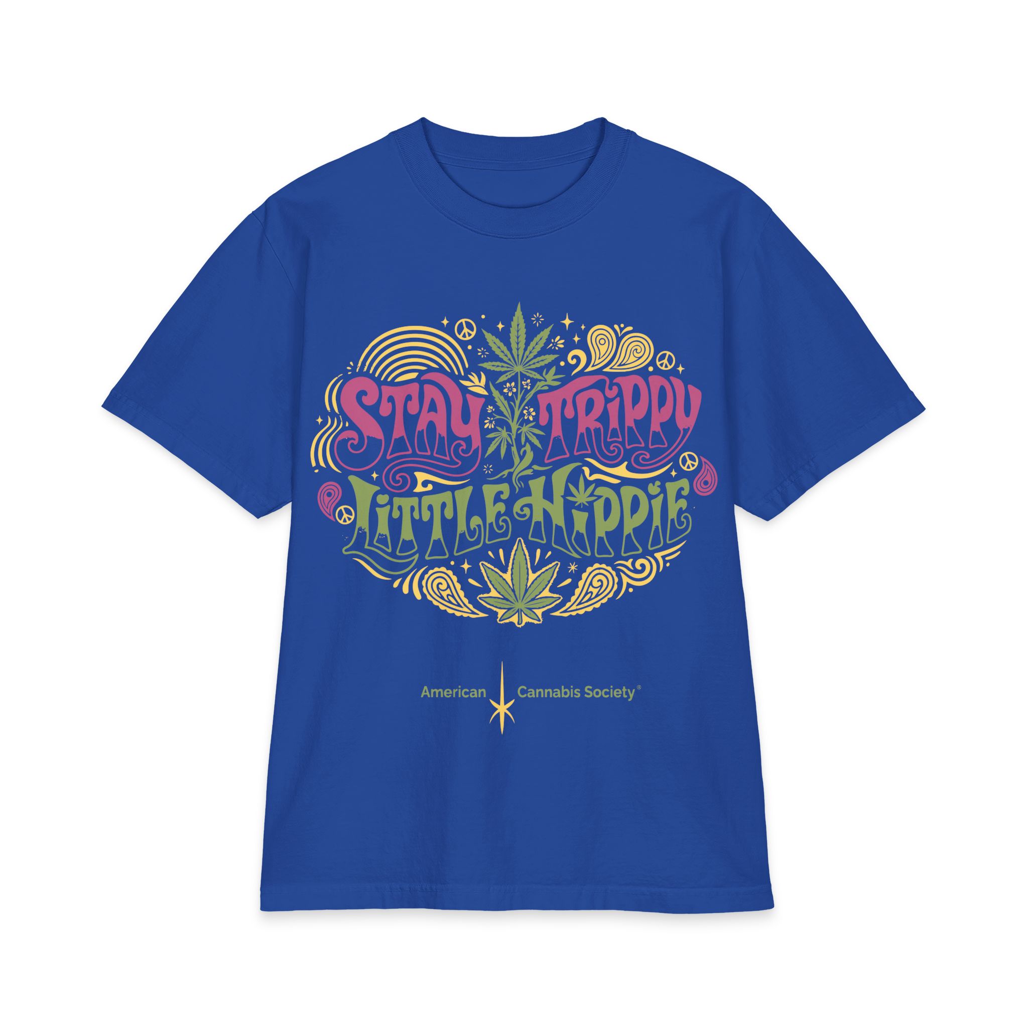 Stay Trippy Little Hippie T-Shirt — Retro Psychedelic Cannabis Tee - Image 11