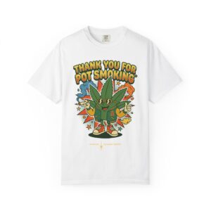 Thank You For Pot Smoking® Retro Cartoon T-Shirt