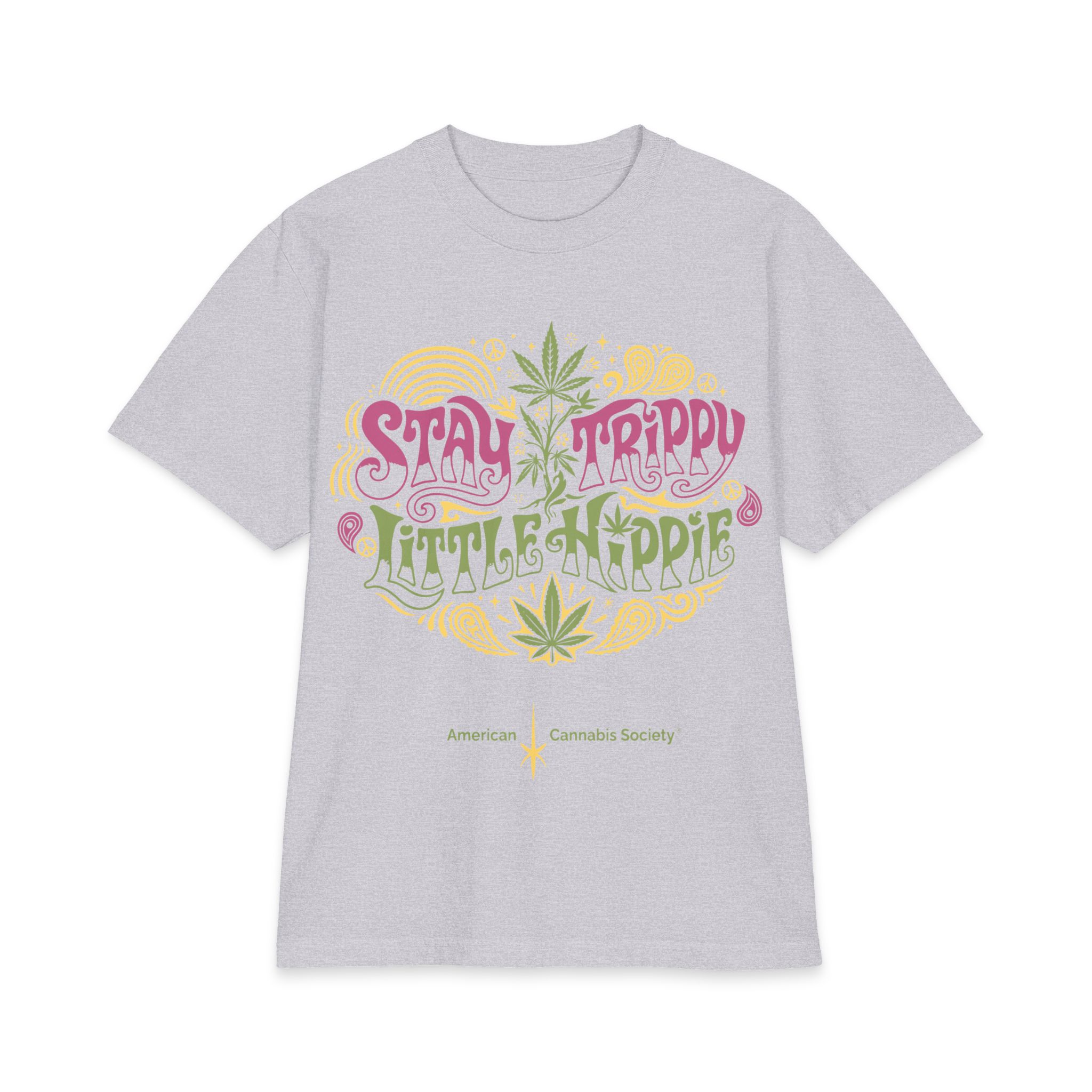 Stay Trippy Little Hippie T-Shirt — Retro Psychedelic Cannabis Tee - Image 6