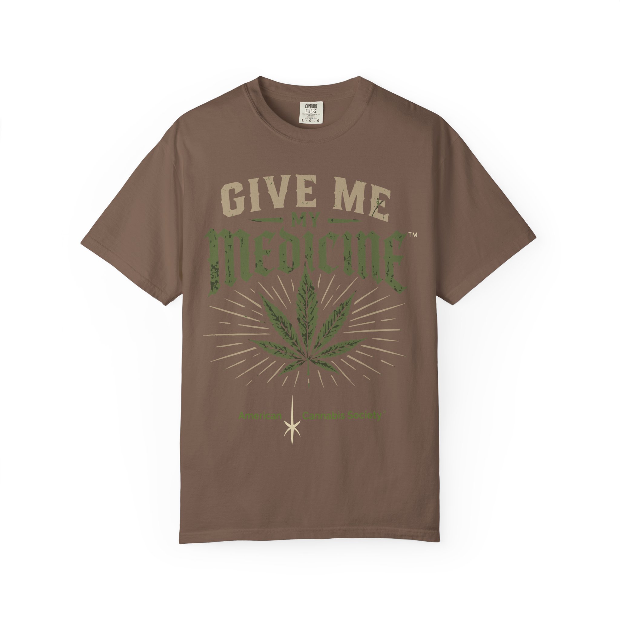 Give Me My Medicine T-Shirt — Cannabis Leaf Medical Marijuana Tee - Image 25