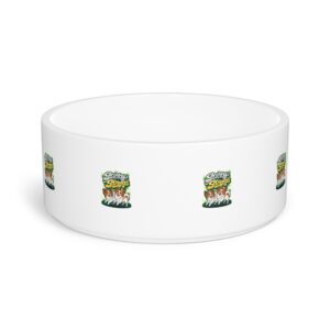'Silly Snacks' Pet Food Bowl — Cartoon Treats Dog Bowl