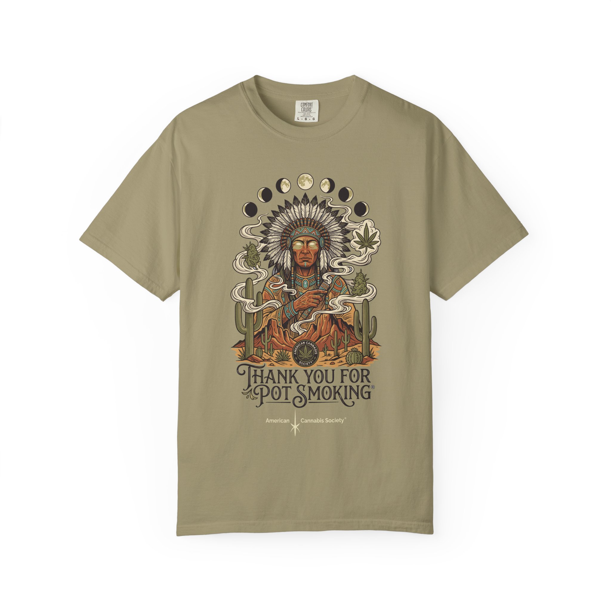 Thank You For Pot Smoking® Mystic Graphic T-Shirt - Image 9