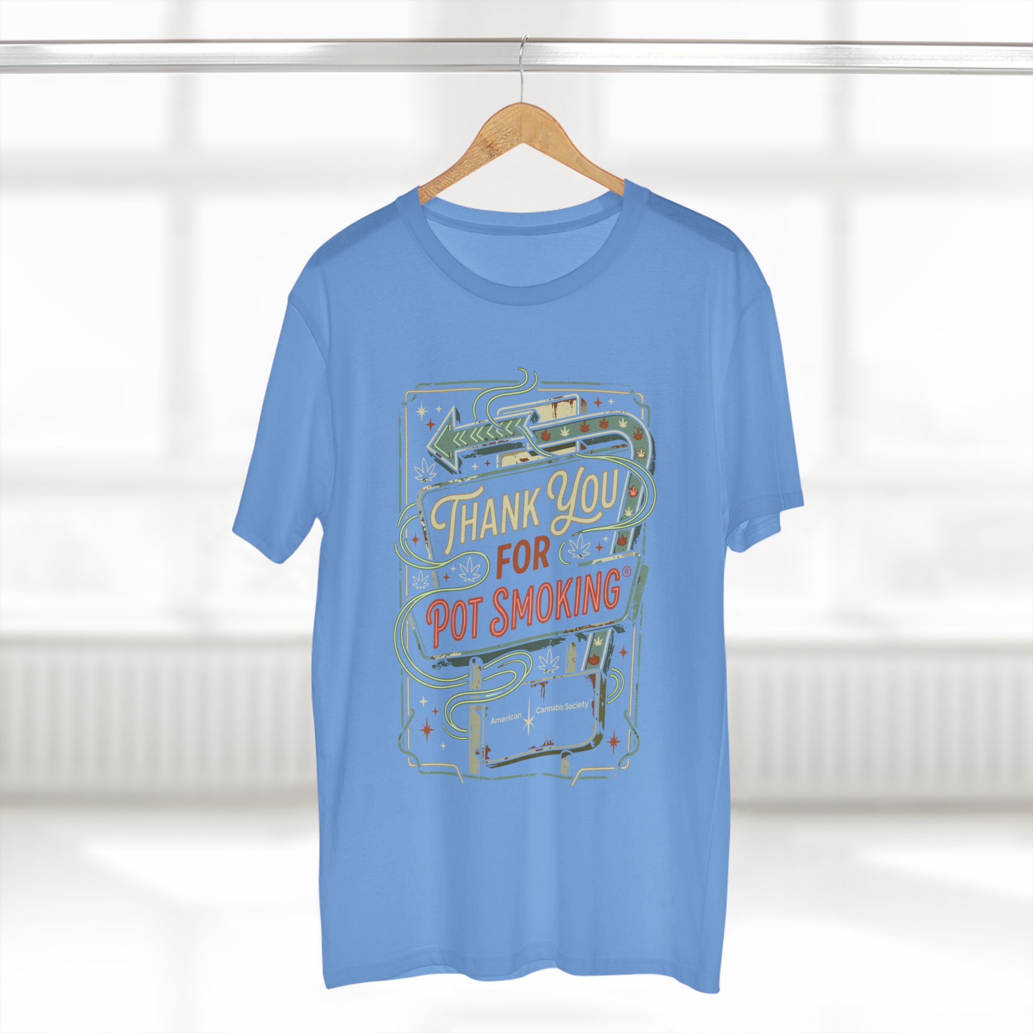 Thank You for Pot Smoking T-Shirt – Retro Cannabis Graphic Tee - Image 56