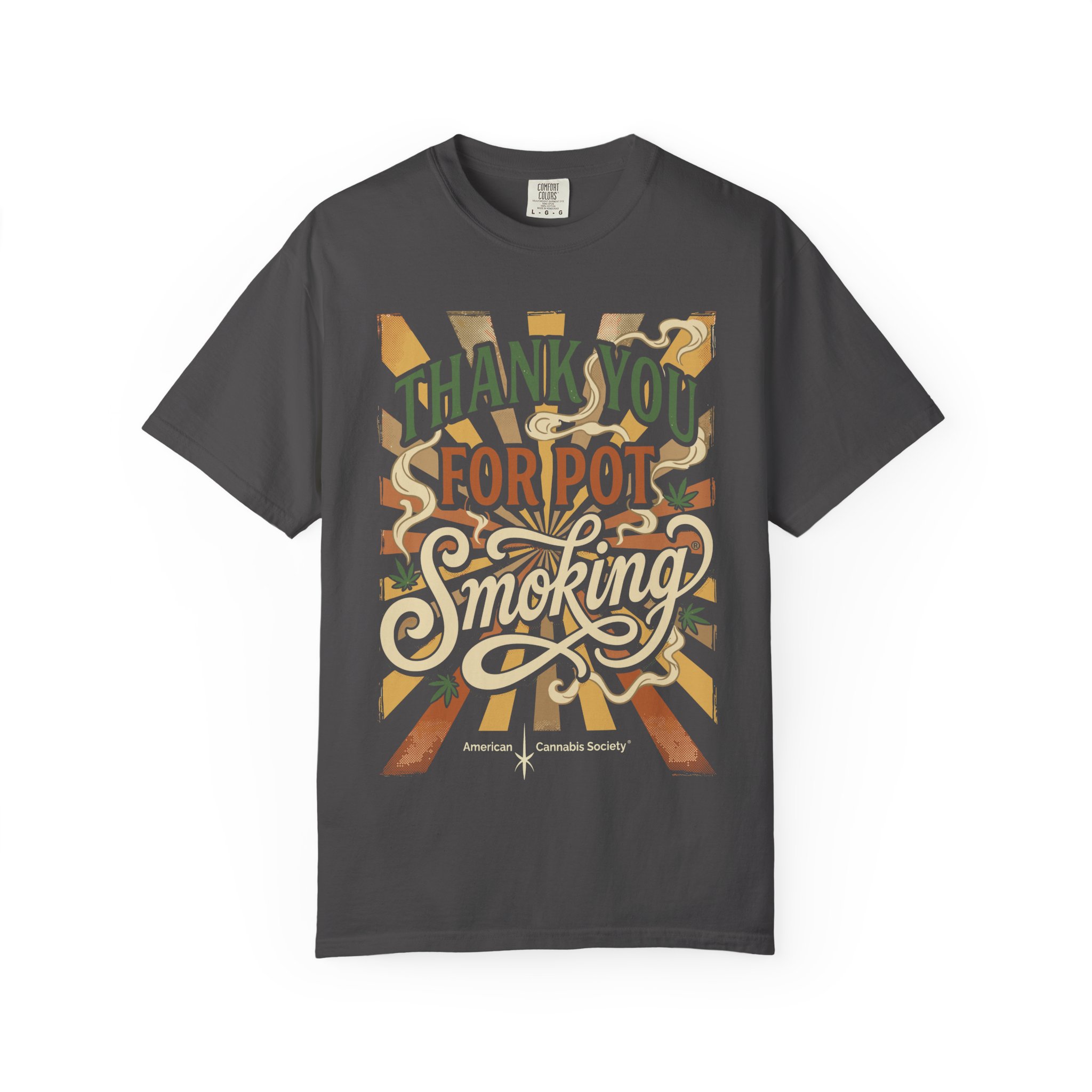 Thank You For Pot Smoking® T-Shirt — Vintage Cannabis Graphic Tee - Image 45