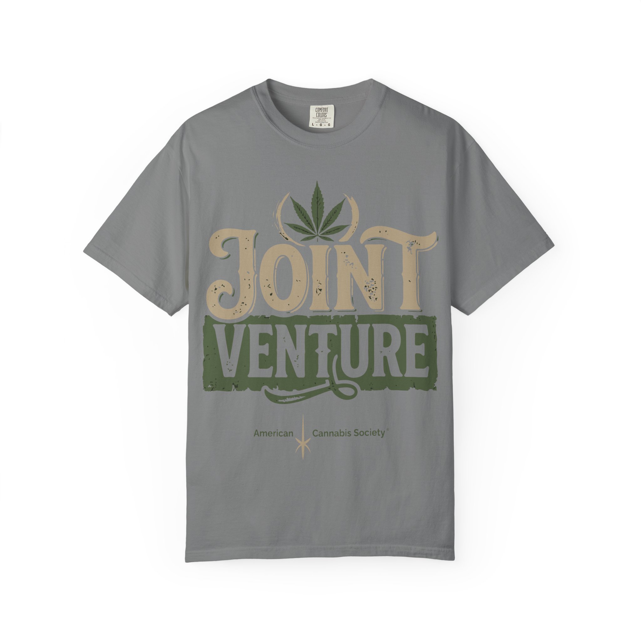 American Cannabis Society® Joint Venture T-Shirt — Cannabis Leaf Vintage Graphic Tee - Image 33