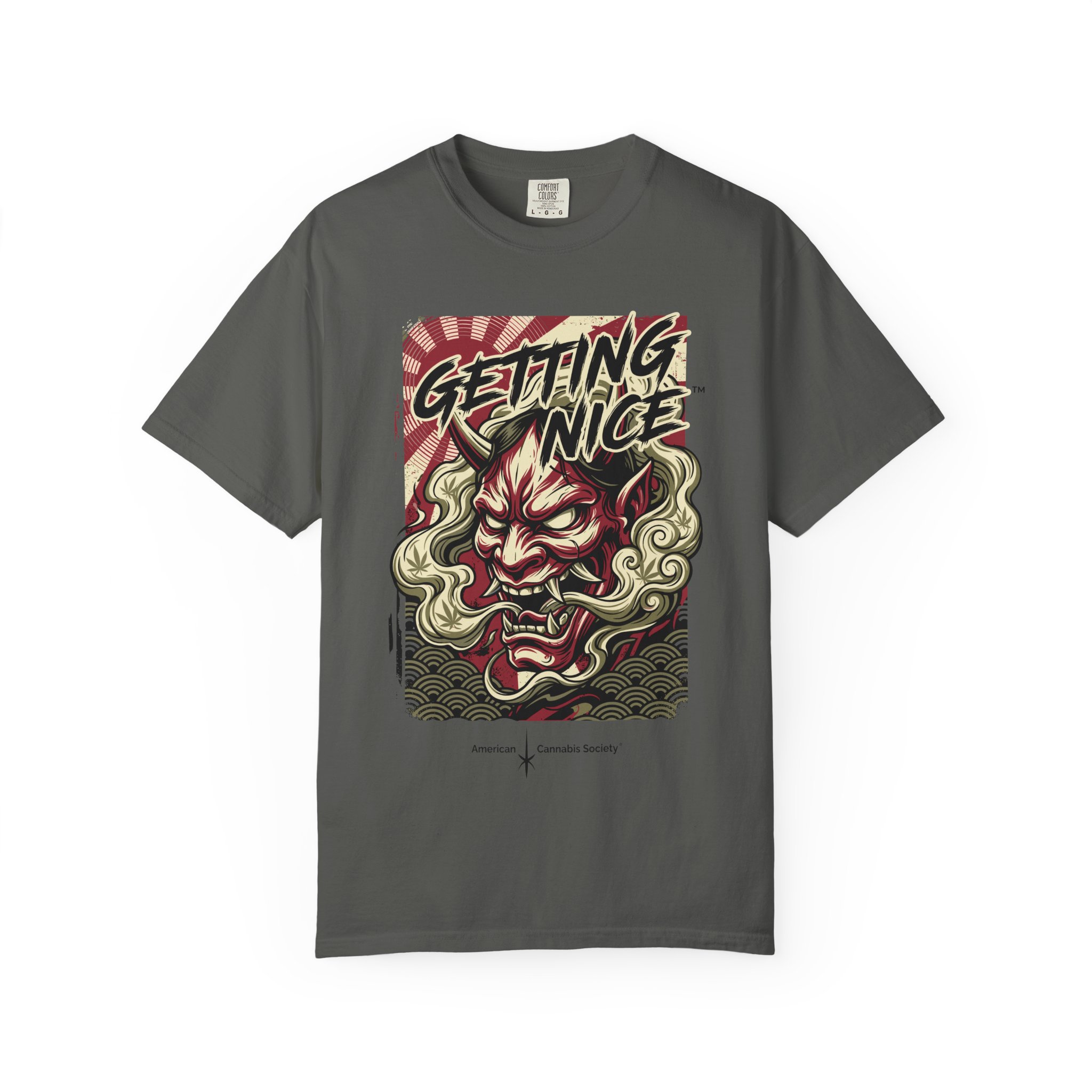 Getting Nice™ Oni Graphic T-Shirt — Japanese Demon Streetwear Tee - Image 13