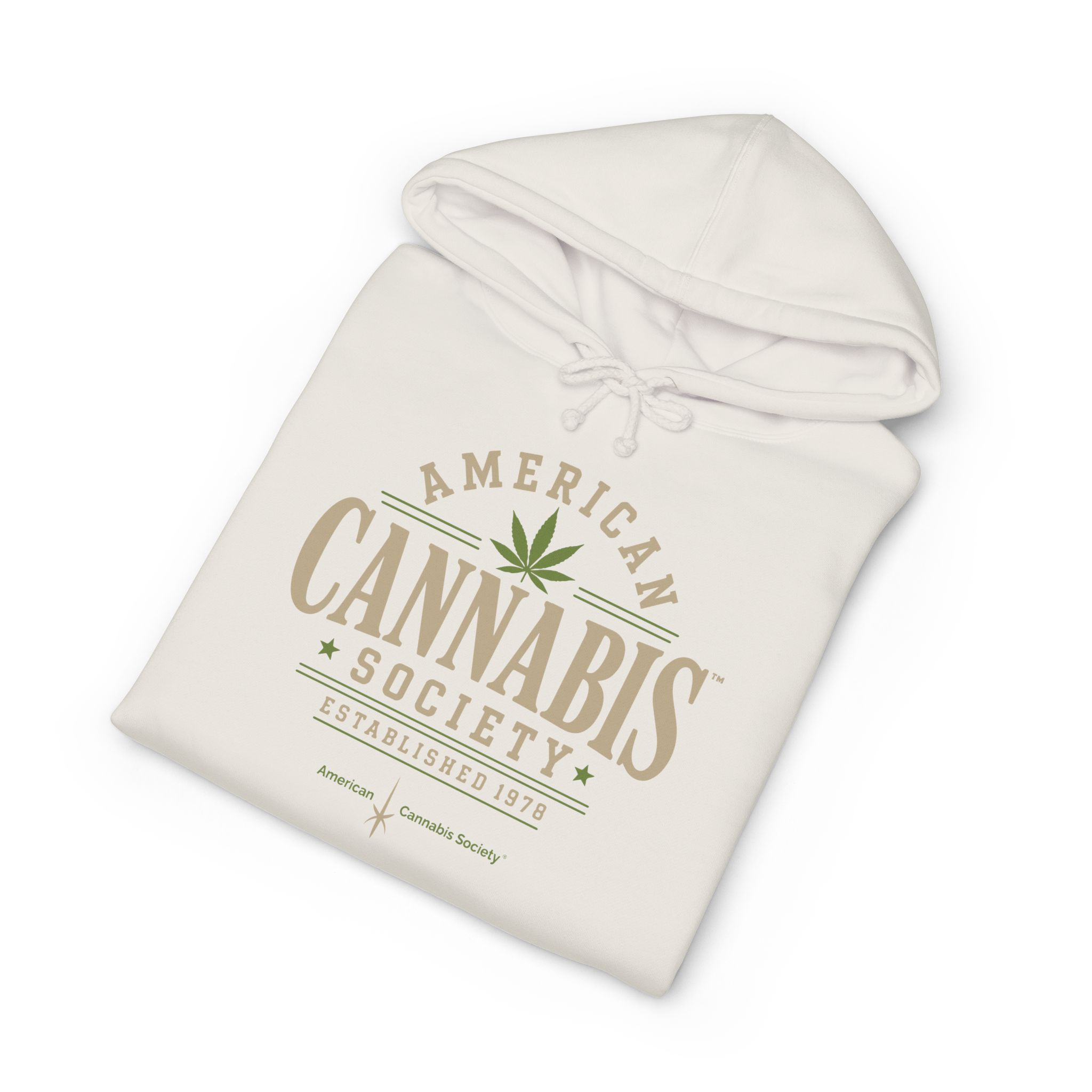 Cannabis Society Hoodie — American Cannabis Society Hooded Sweatshirt - Image 3