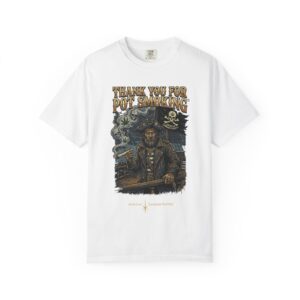 Thank You For Pot Smoking® Vintage Pirate Graphic T-Shirt