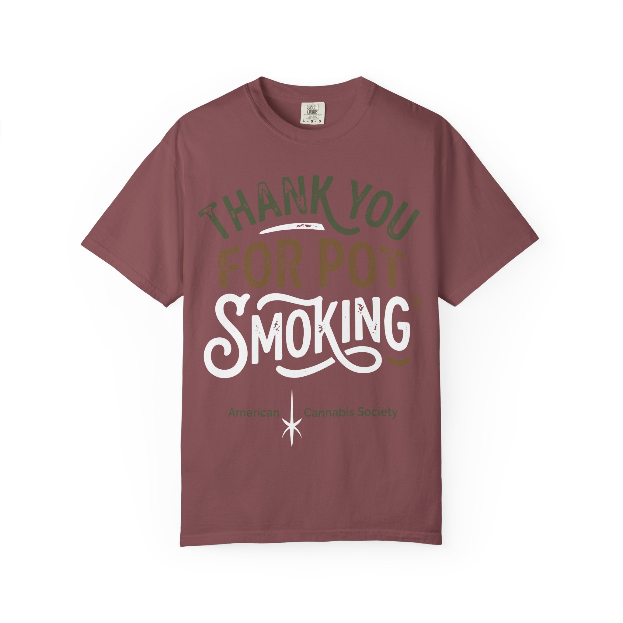 Thank You For Pot Smoking® T-Shirt — Cannabis Appreciation Graphic Tee - Image 2
