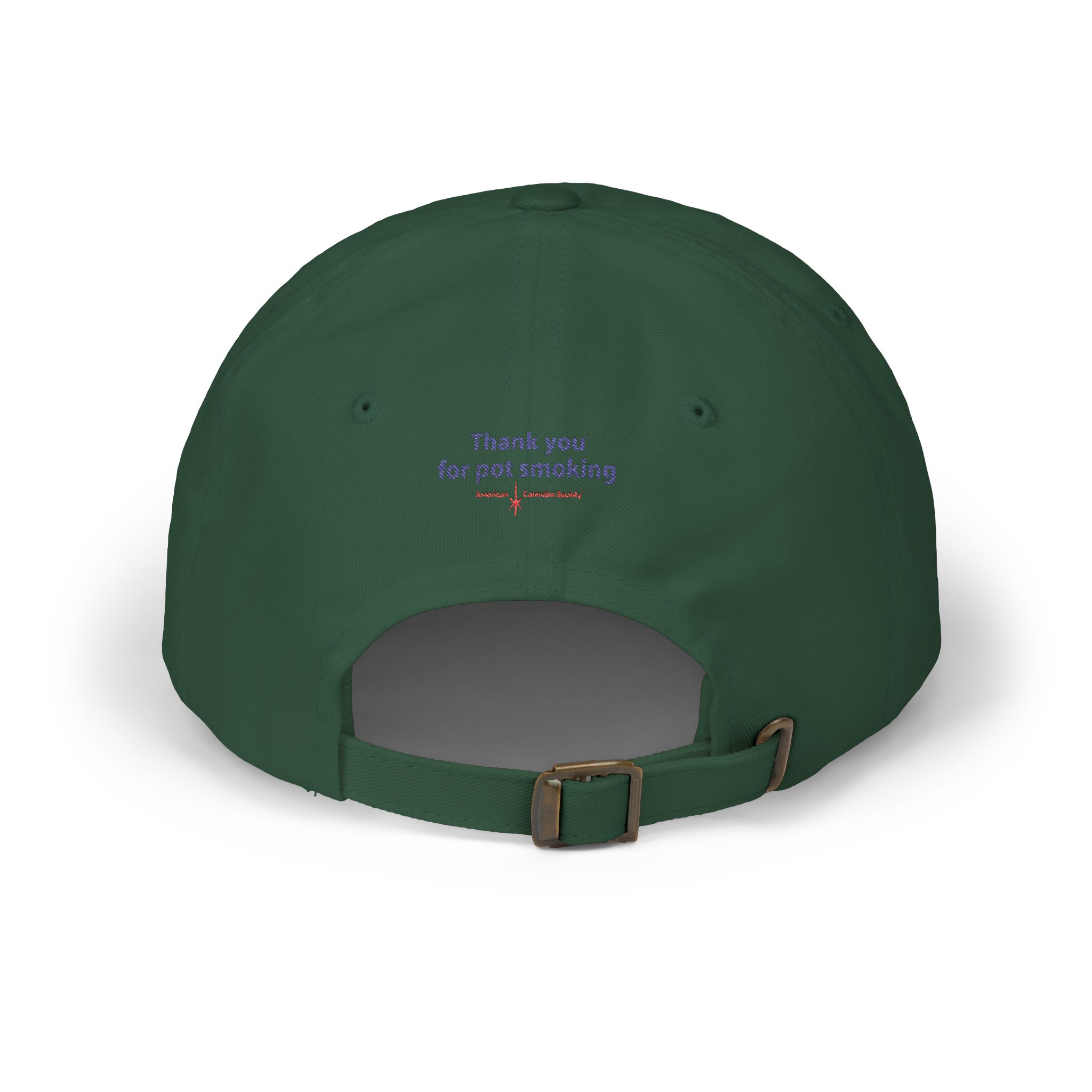 American Flag Cannabis Leaf Dad Cap — Embroidered Patriotic Hat | Yupoong by GreenRX™ | American Cannabis Society® Approved - Image 18