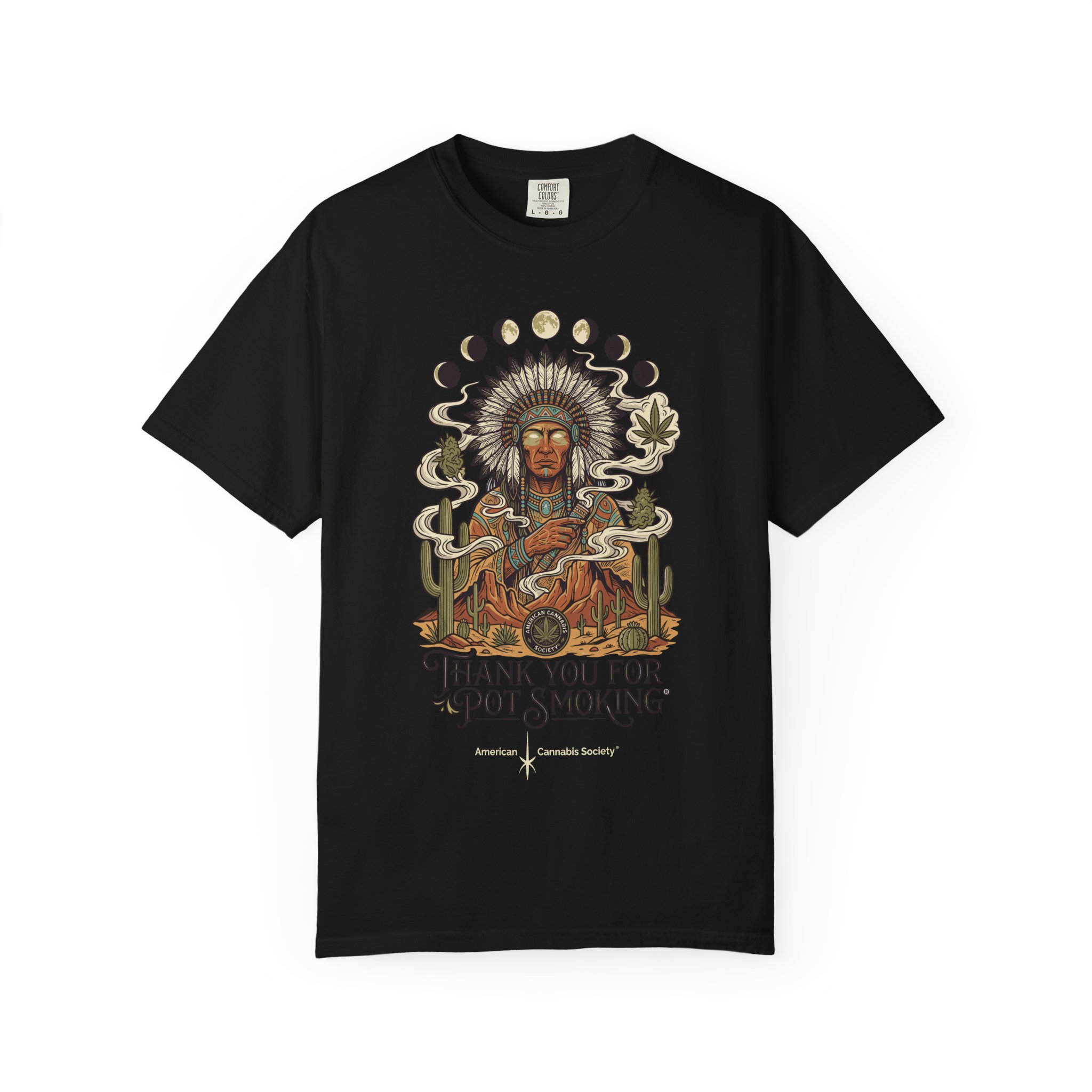 Thank You For Pot Smoking® Mystic Graphic T-Shirt - Image 45