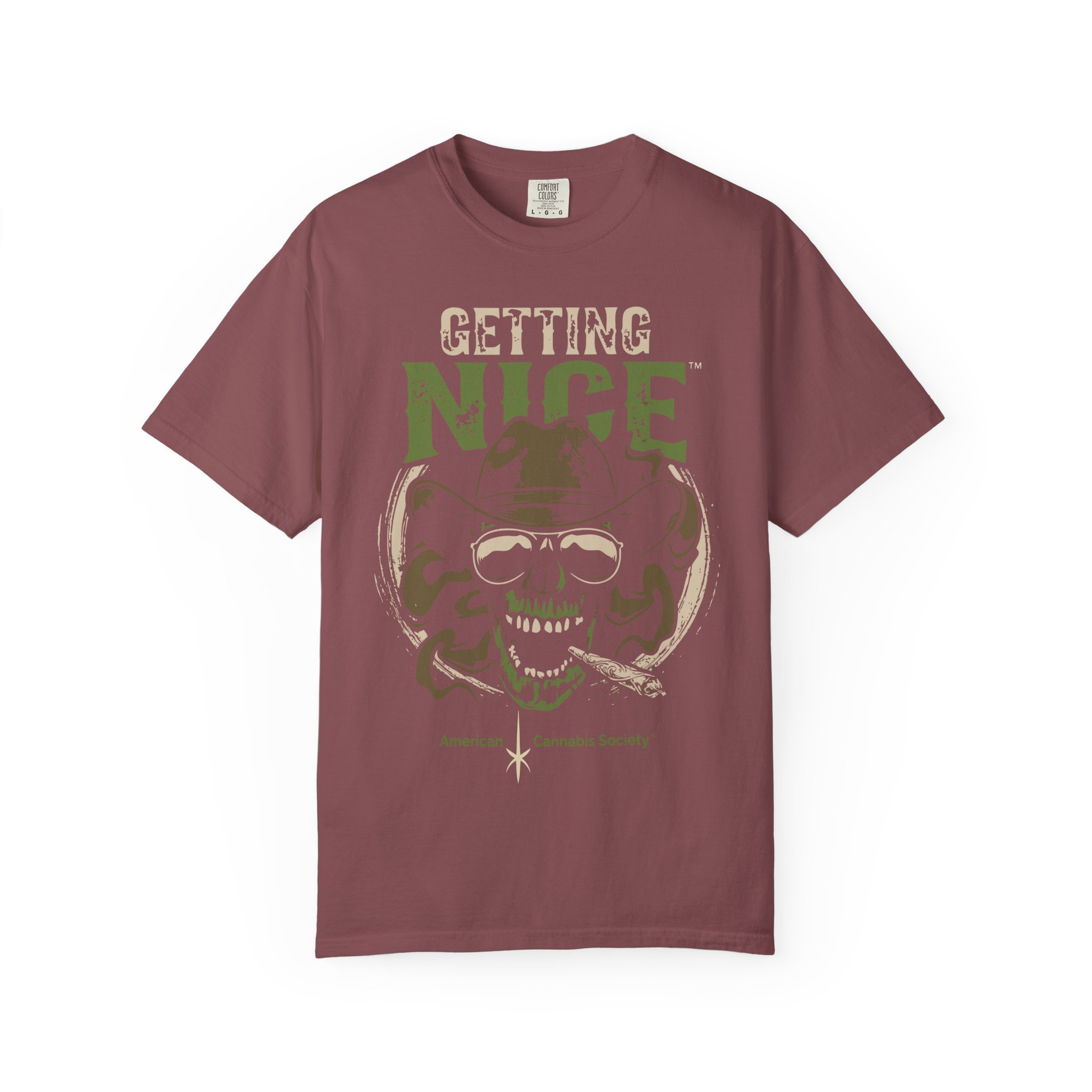 Getting Nice Skull Cowboy T-Shirt — Retro Western Graphic Tee - Image 13