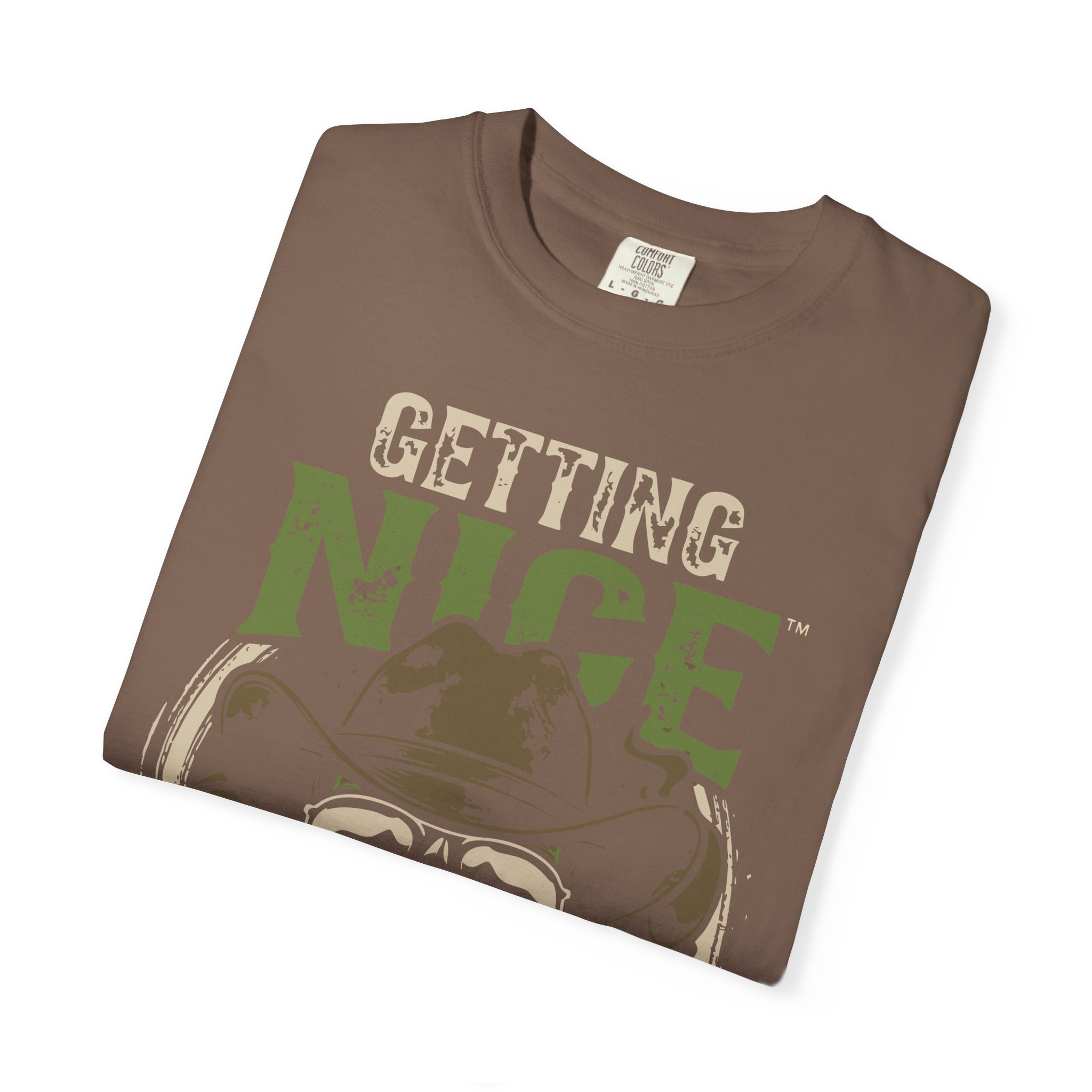 Getting Nice Skull Cowboy T-Shirt — Retro Western Graphic Tee - Image 27