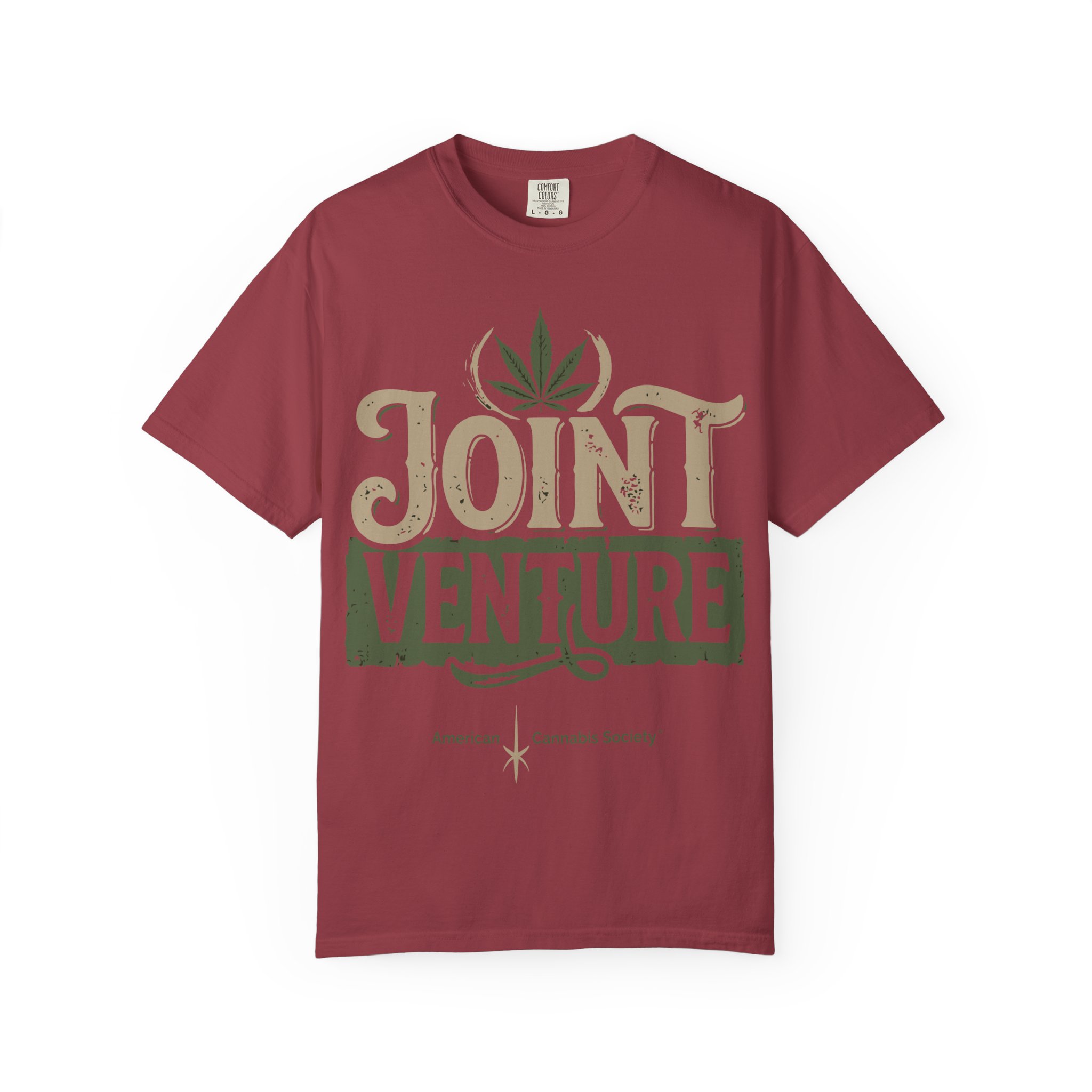 American Cannabis Society® Joint Venture T-Shirt — Cannabis Leaf Vintage Graphic Tee - Image 53