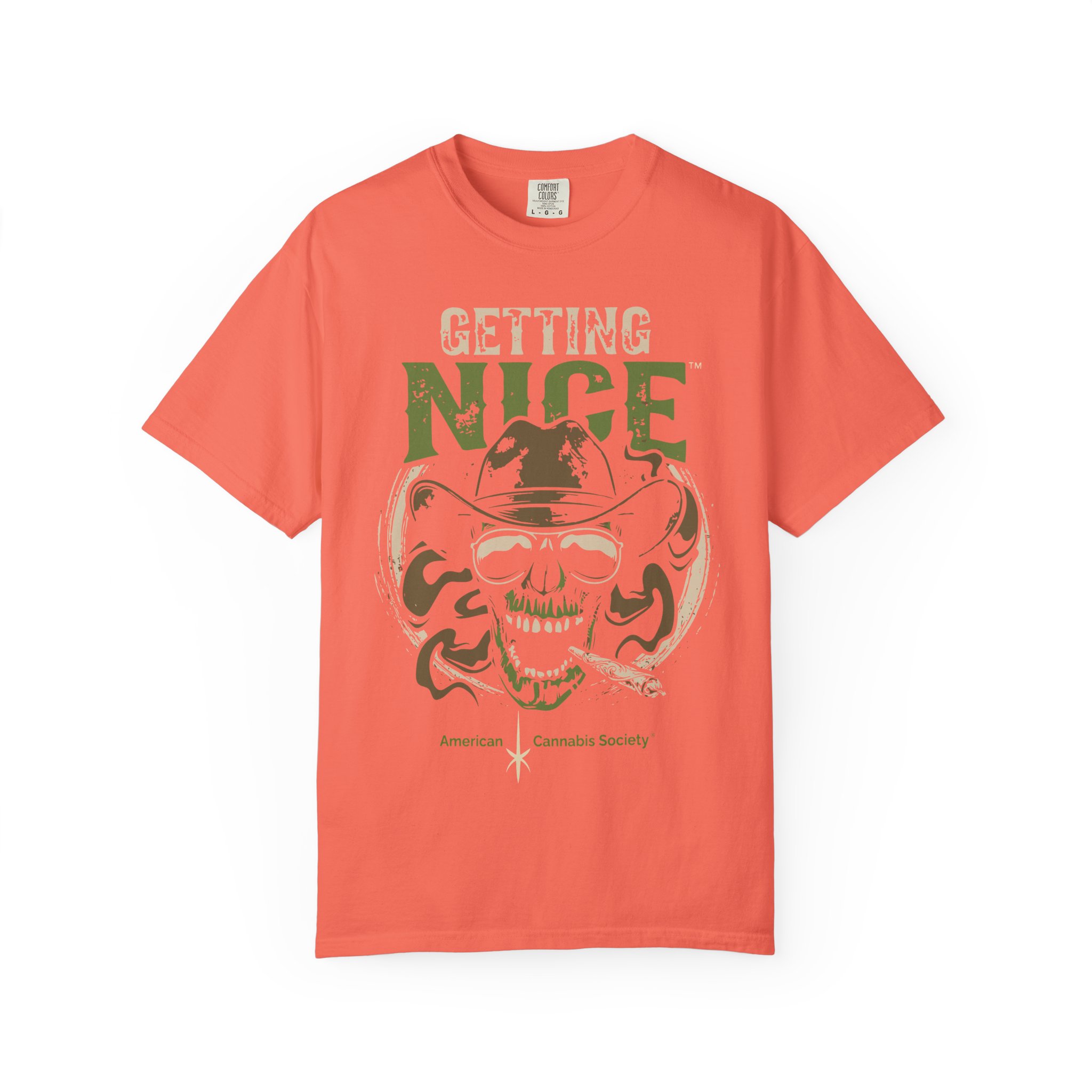 Getting Nice Skull Cowboy T-Shirt — Retro Western Graphic Tee - Image 9