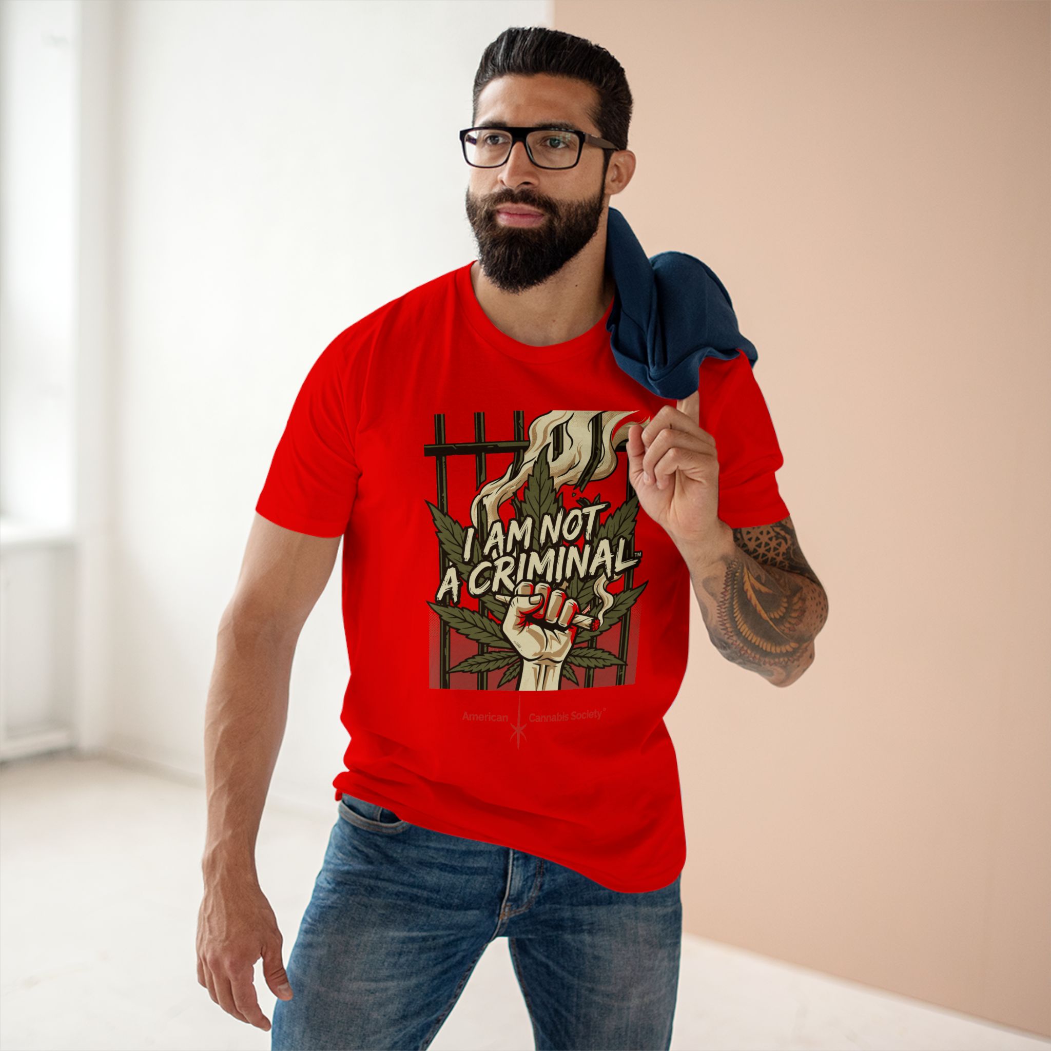 I Am Not a Criminal™ Tee – Cannabis Rights Protest T-Shirt - Image 11