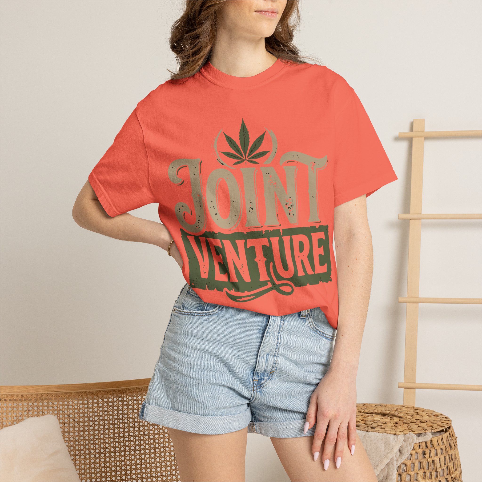 American Cannabis Society® Joint Venture T-Shirt — Cannabis Leaf Vintage Graphic Tee - Image 12