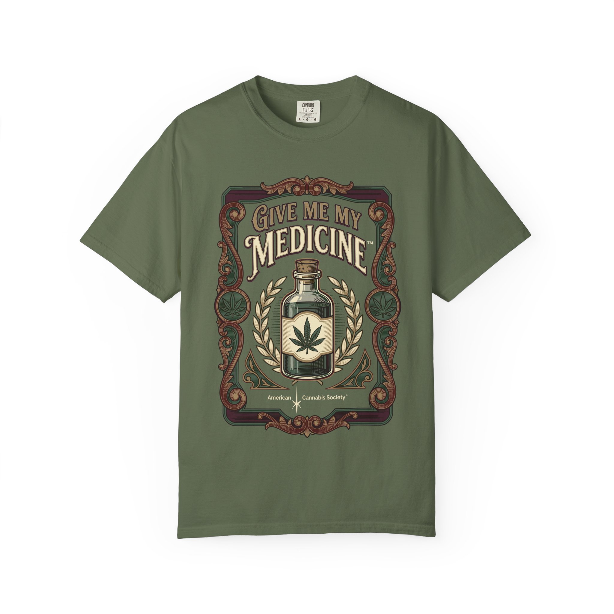 Give Me My Medicine™ T-Shirt — Vintage Cannabis Bottle Graphic Tee - Image 21
