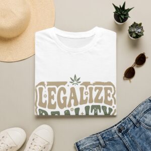 American Cannabis Society® "Legalize Reality" Graphic T-Shirt — Cannabis Leaf Design