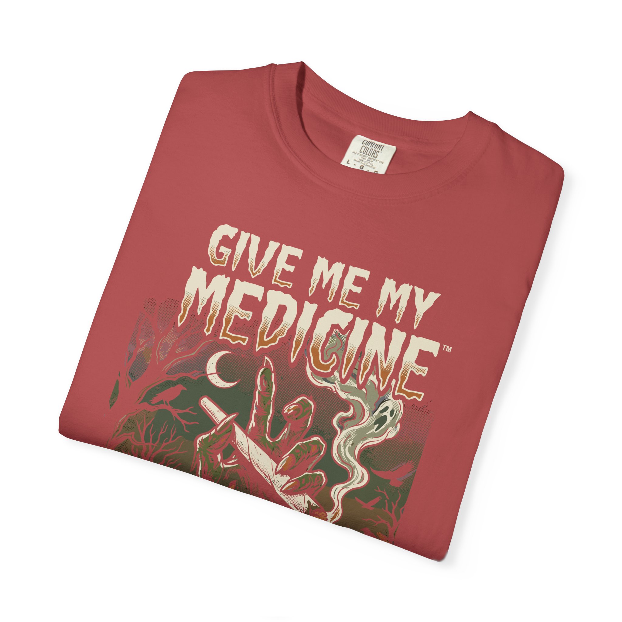 Give Me My Medicine™ Retro Horror Surf Band Tee - Image 55
