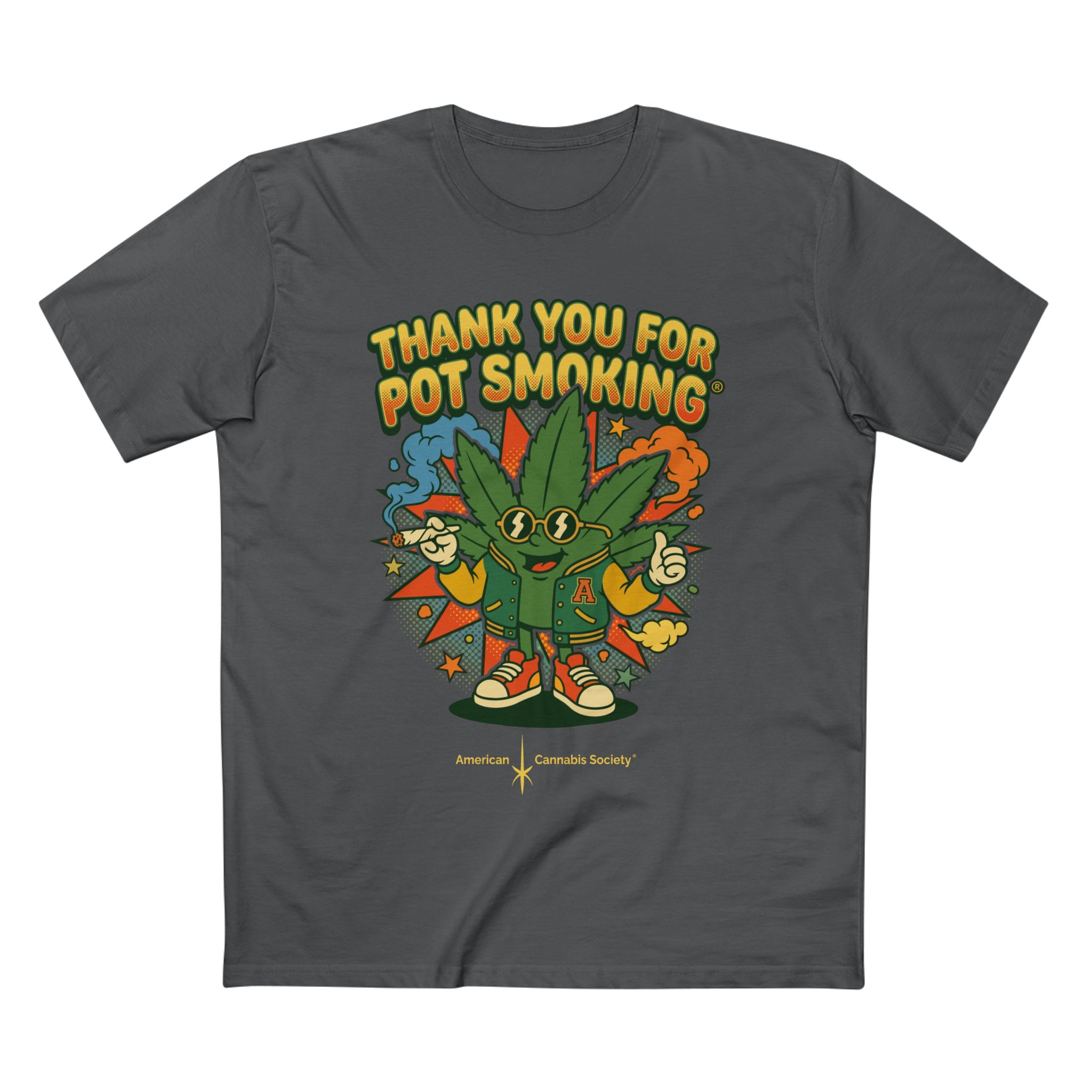 Thank You for Pot Smoking® T-Shirt — Retro Cannabis Graphic Tee - Image 37