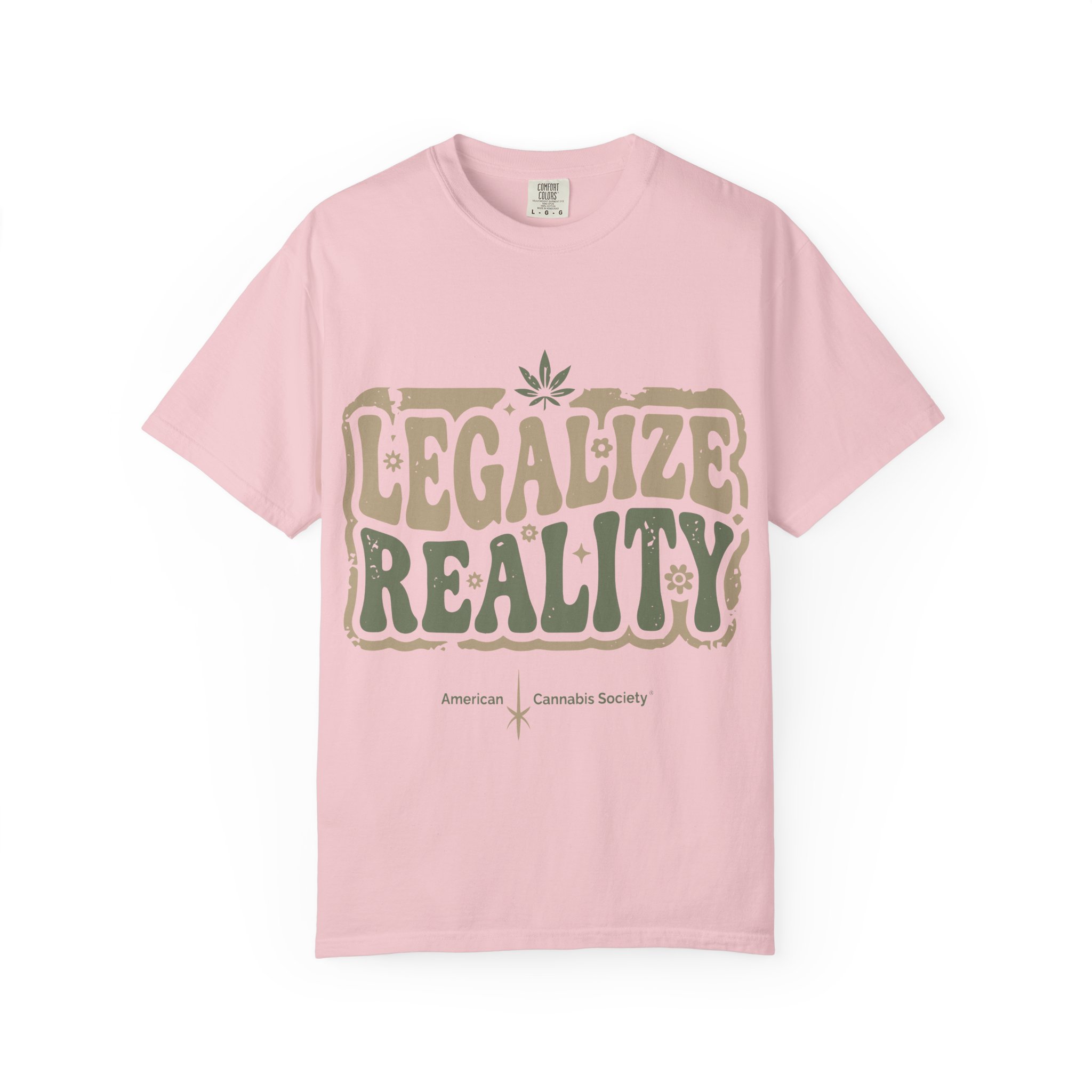American Cannabis Society® “Legalize Reality” T-Shirt — Retro Cannabis Advocacy Graphic Tee - Image 53