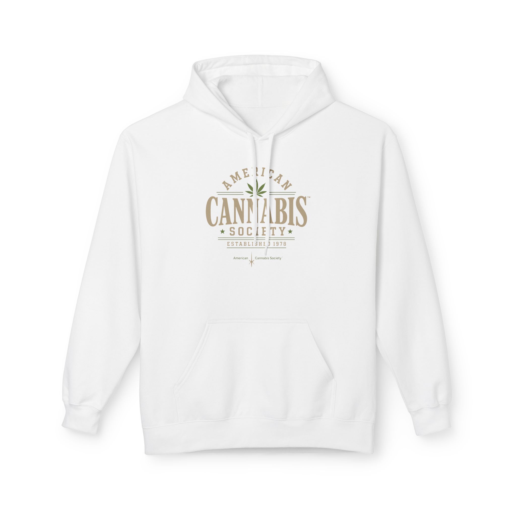 American Cannabis Society® Hoodie – Vintage American Cannabis Graphic Pullover - Image 5