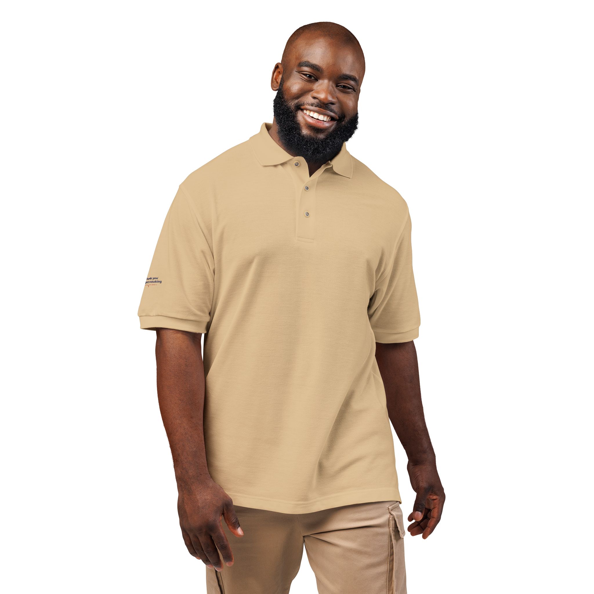 Thank You for Pot Smoking® Polo Shirt | ACS® Approved | THC Factor - Image 12