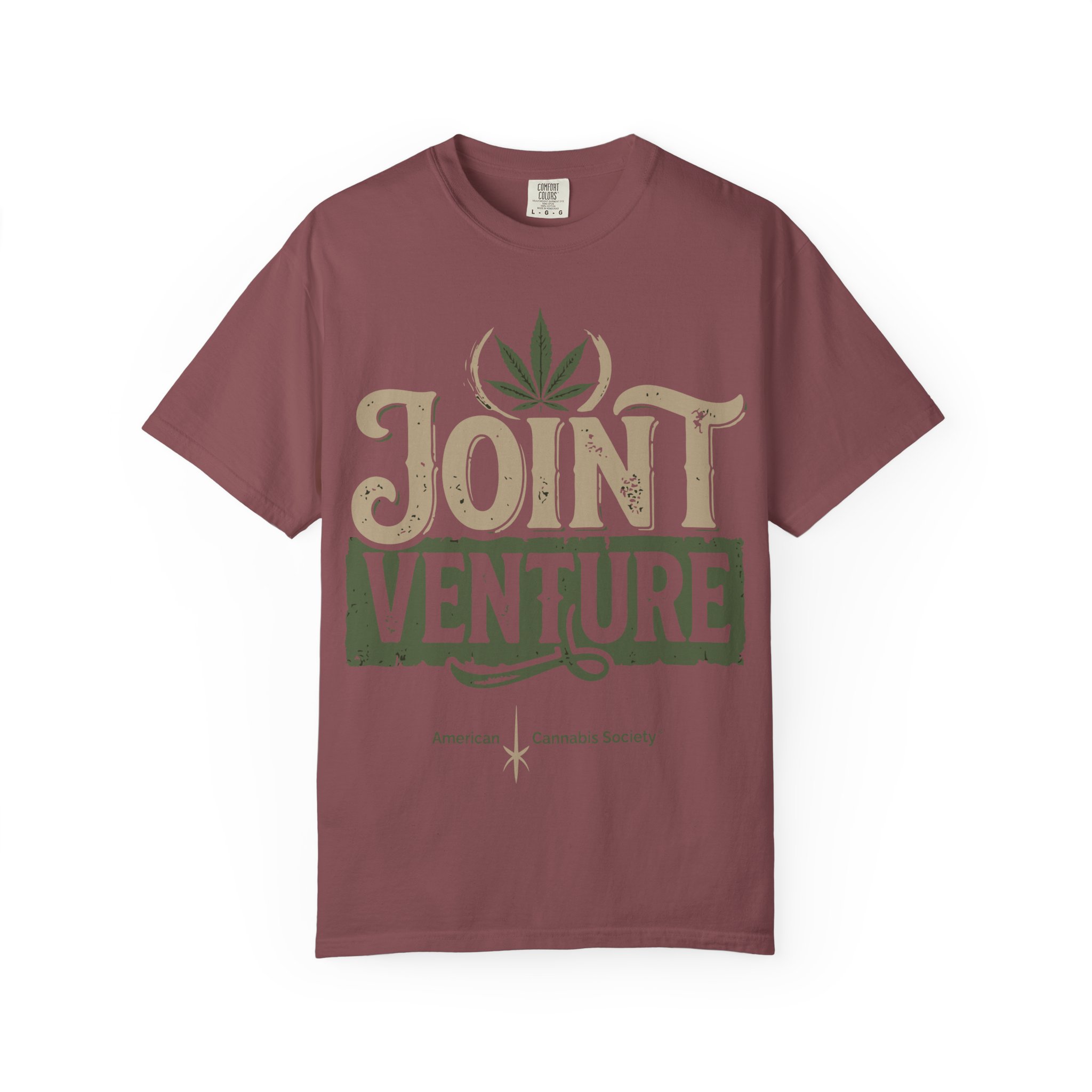 American Cannabis Society® Joint Venture T-Shirt — Cannabis Leaf Vintage Graphic Tee - Image 13