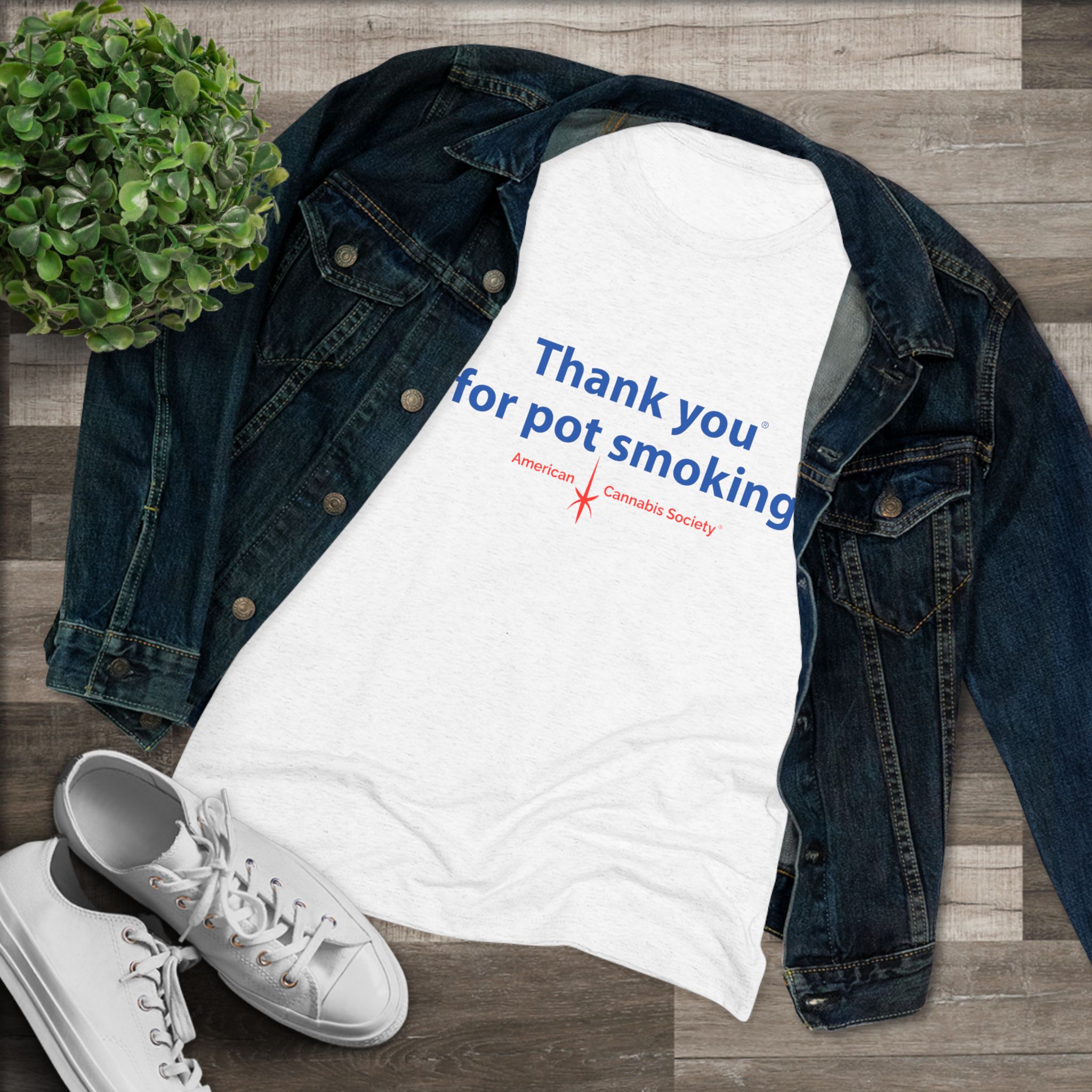 Thank You for Pot Smoking® Women's Tee | ACS® Approved | THC Factor - Image 3