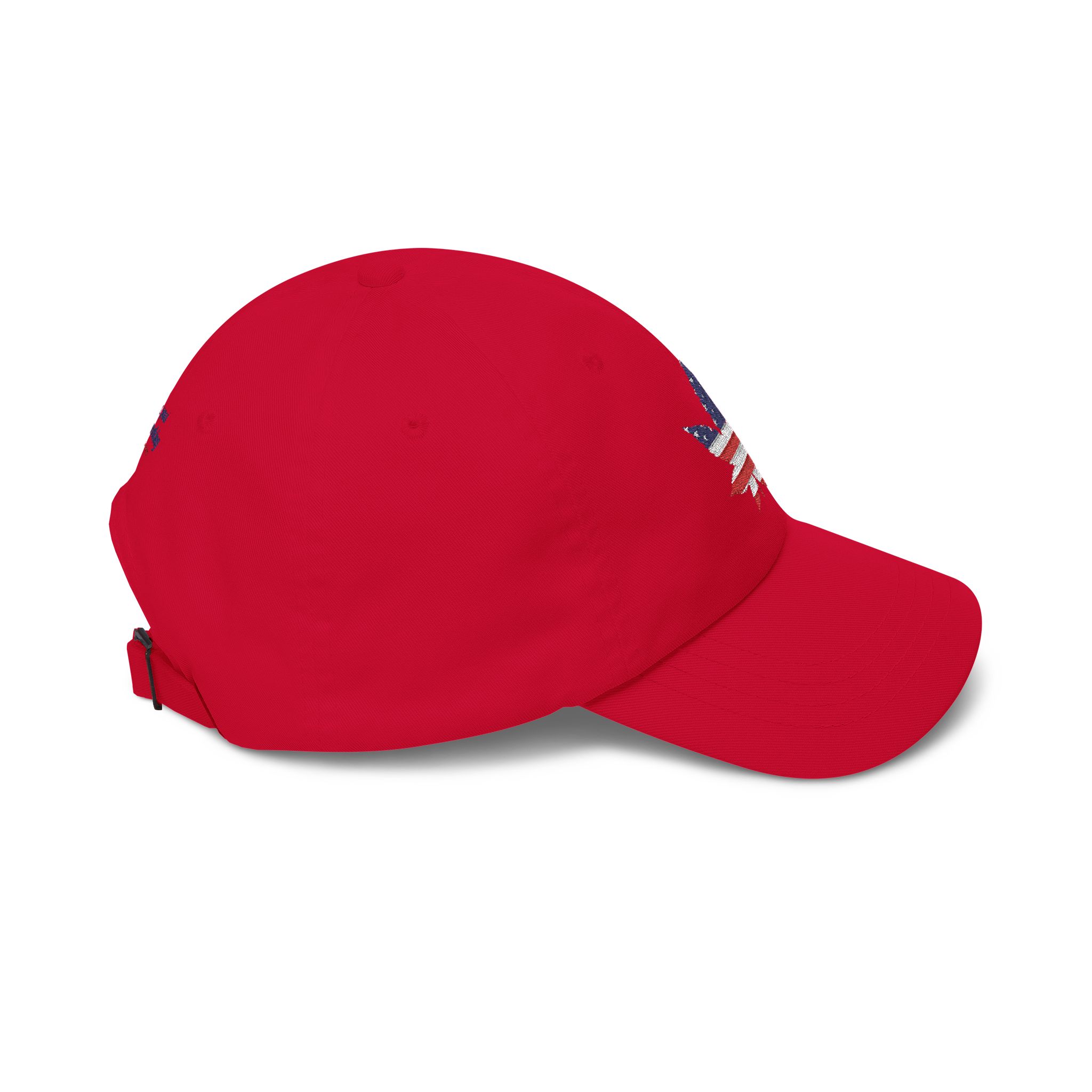 American Flag Cannabis Leaf Dad Cap — Embroidered Patriotic Hat | Yupoong by GreenRX™ | American Cannabis Society® Approved - Image 44