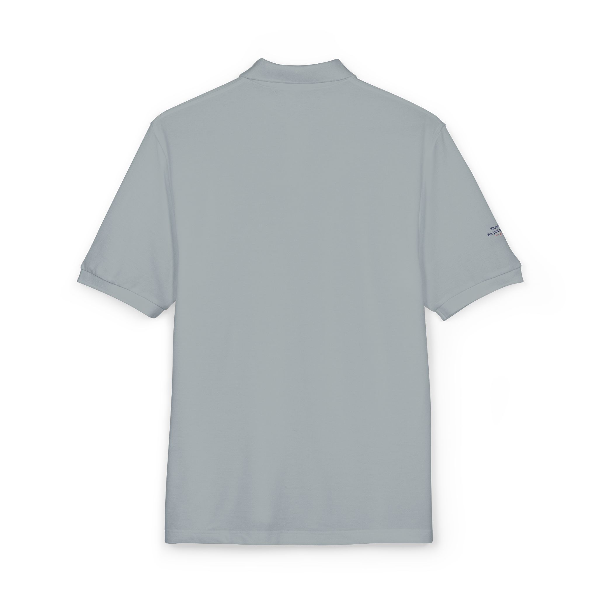 Thank You for Pot Smoking® Polo Shirt | ACS® Approved | THC Factor - Image 4