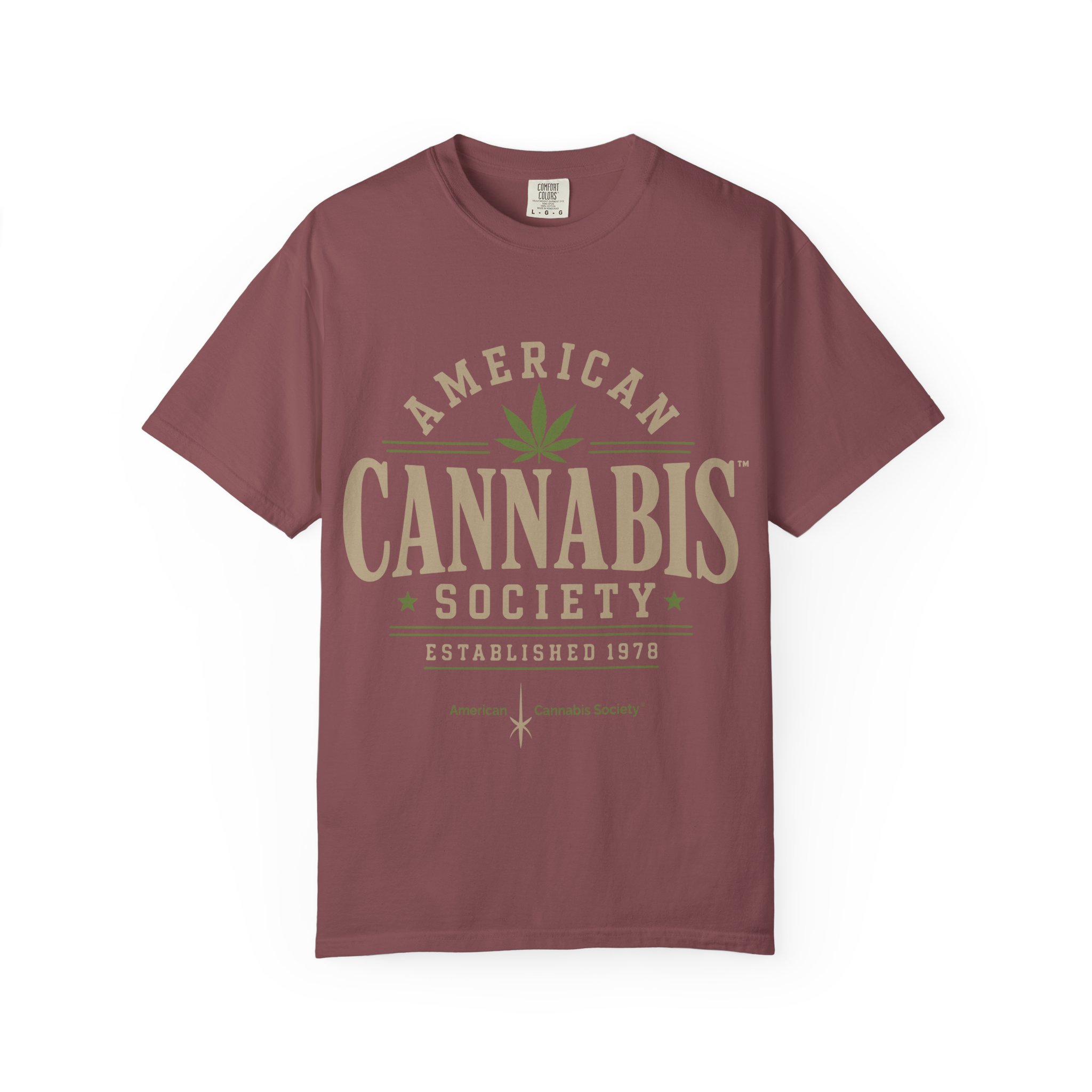 American Cannabis Society® T-Shirt — American Cannabis Society® Graphic Tee - Image 13