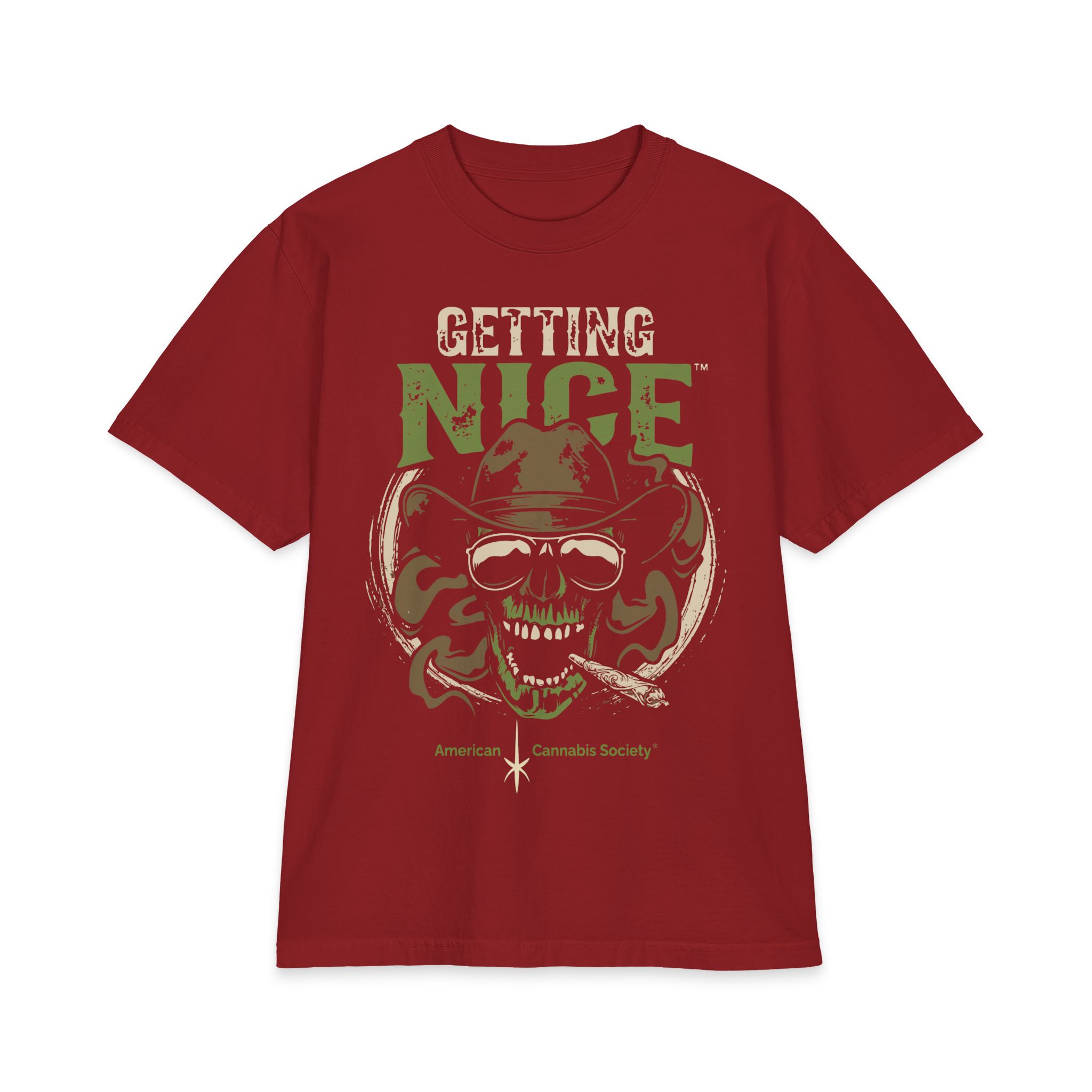 Getting Nice™ Skull Cowboy T‑Shirt - Image 4