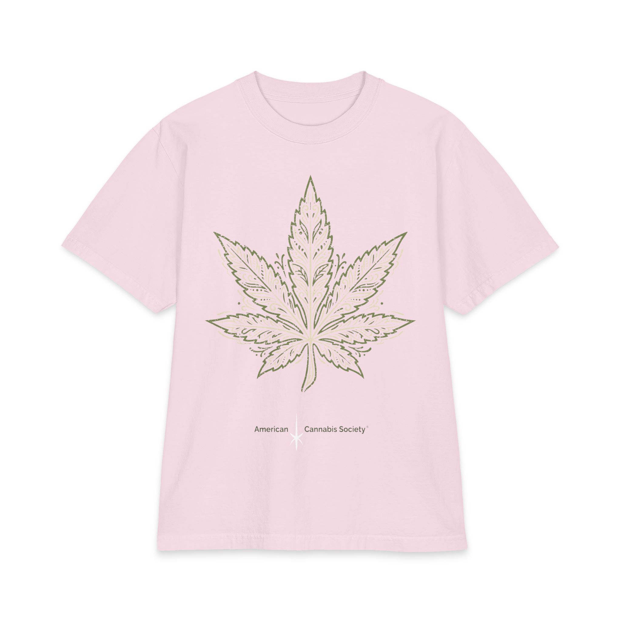 Leaf Mandala T‑Shirt — Ornate Cannabis Leaf Graphic Tee - Image 19