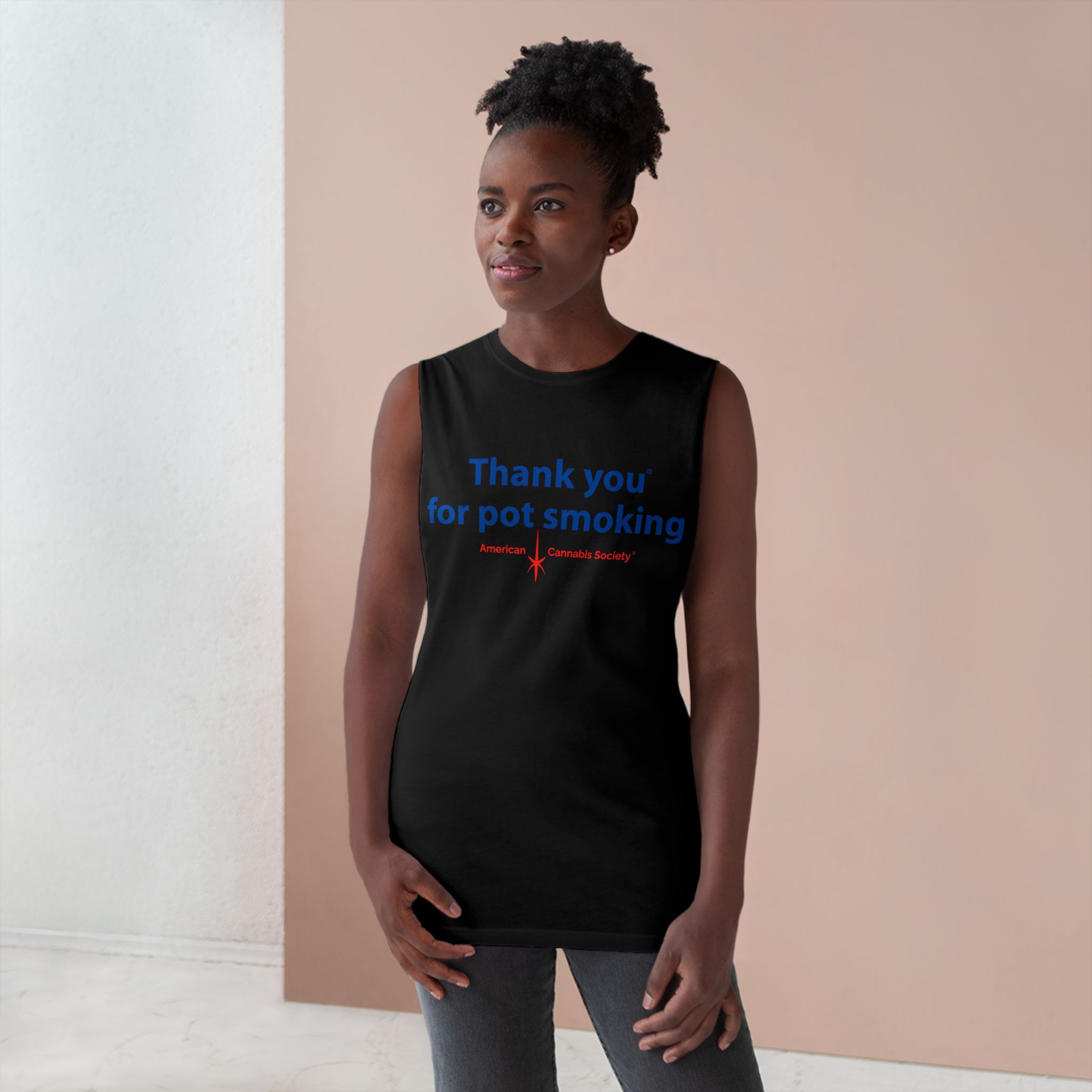 Thank You for Pot Smoking® Tank Top | ACS® Approved | THC Factor - Image 12