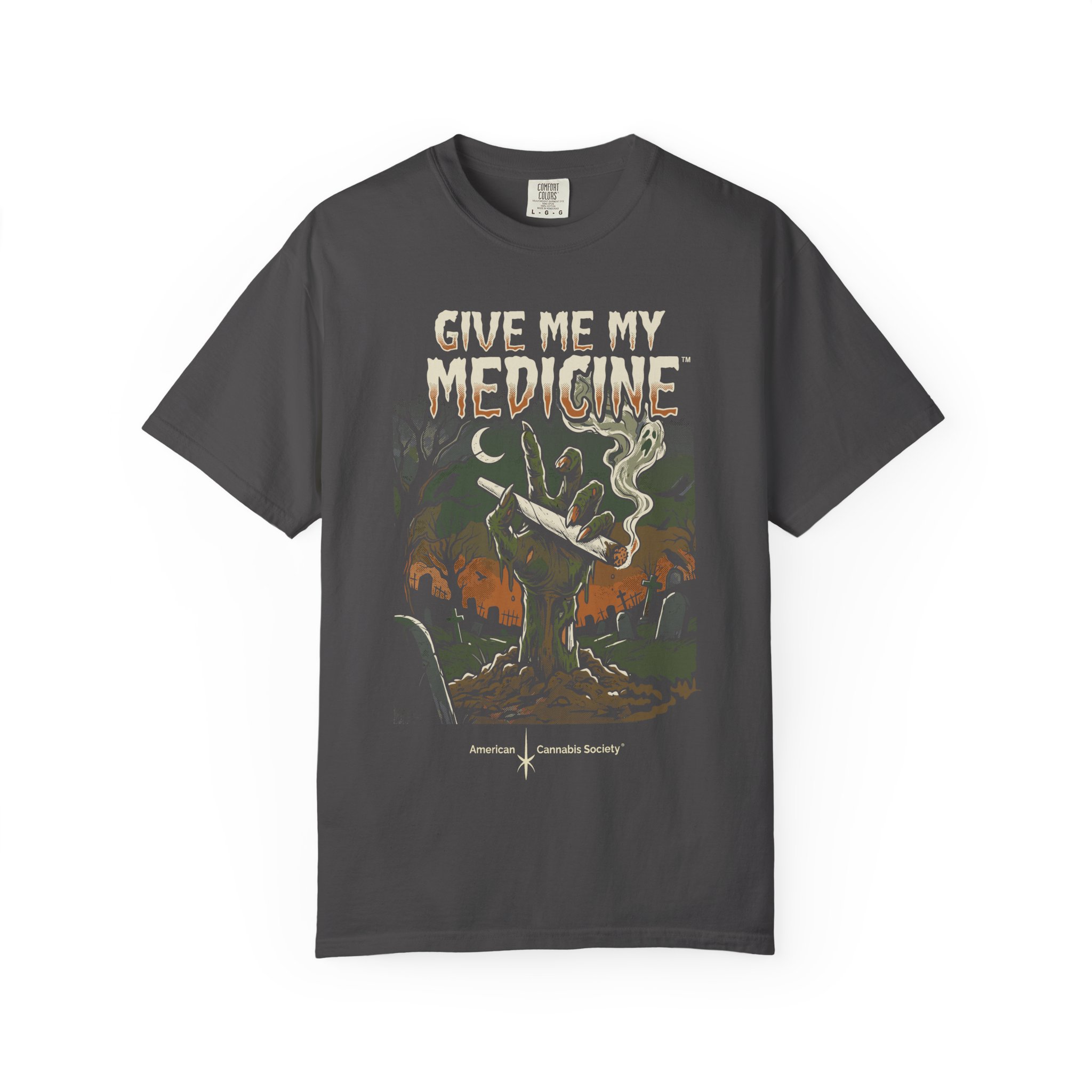 Give Me My Medicine™ Retro Horror Surf Band Tee - Image 41