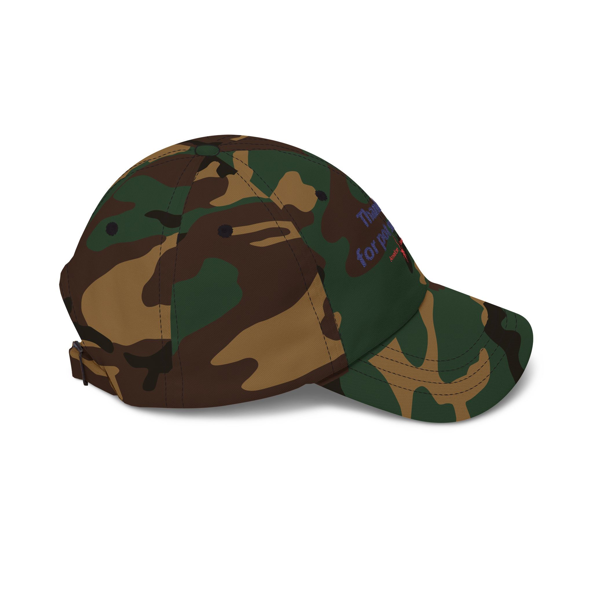 Thank You for Pot Smoking® Classic Dad Cap — Embroidered Cannabis Slogan Hat | Yupoong by GreenRX™ | American Cannabis Society® Approved - Image 16