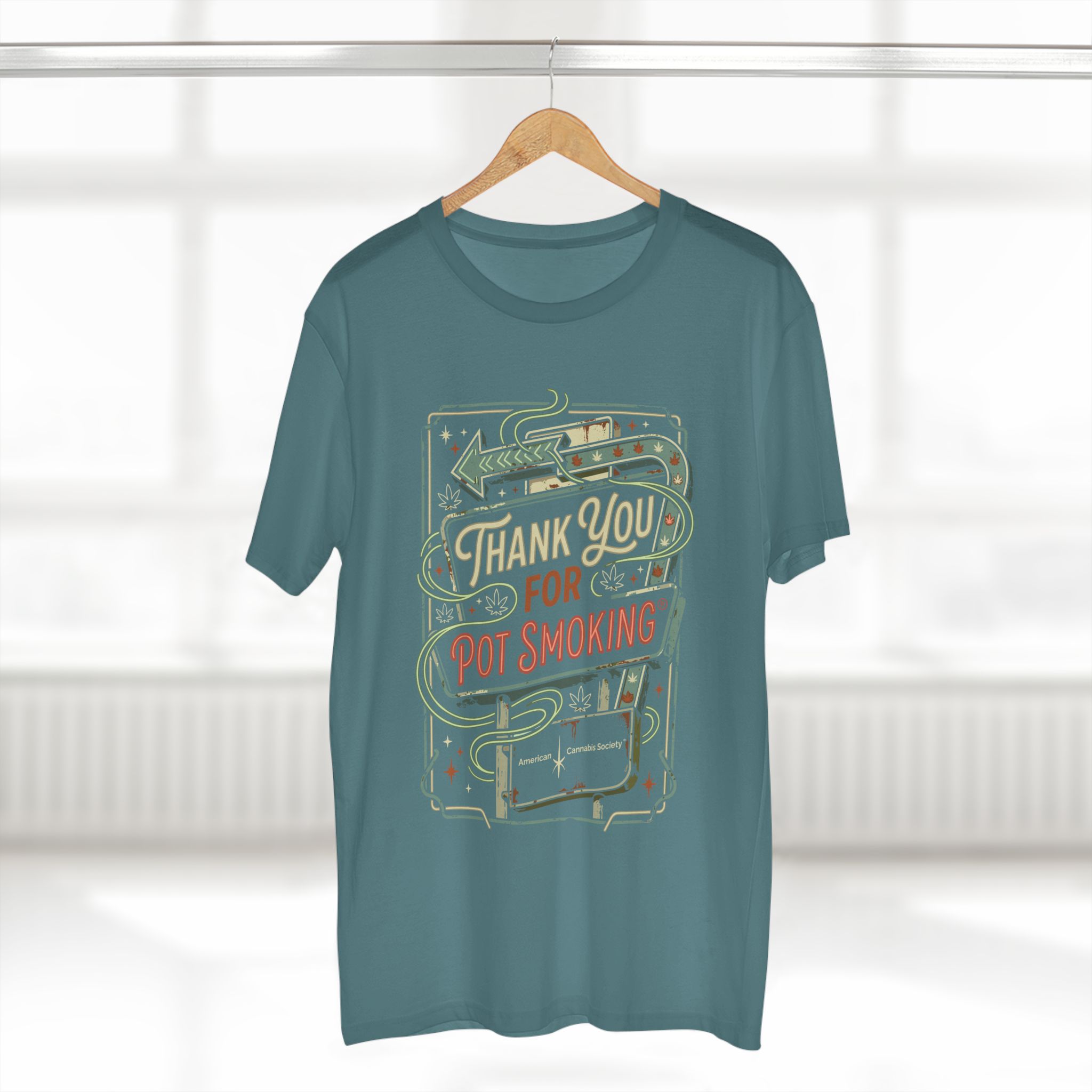 Thank You for Pot Smoking T-Shirt – Retro Cannabis Graphic Tee - Image 52